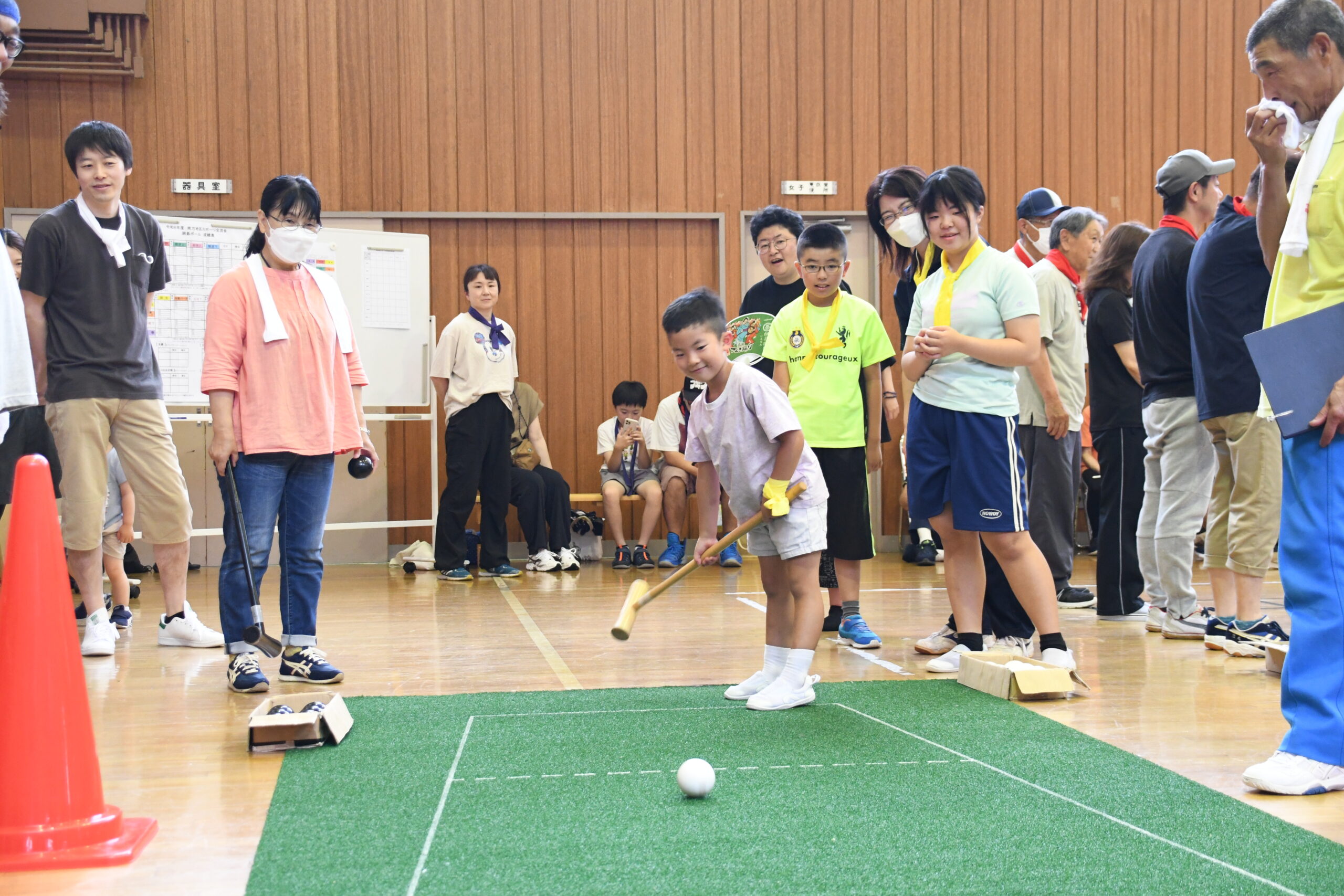 体育行事見直しニュースポーツ導入（金ケ崎・南方地区）