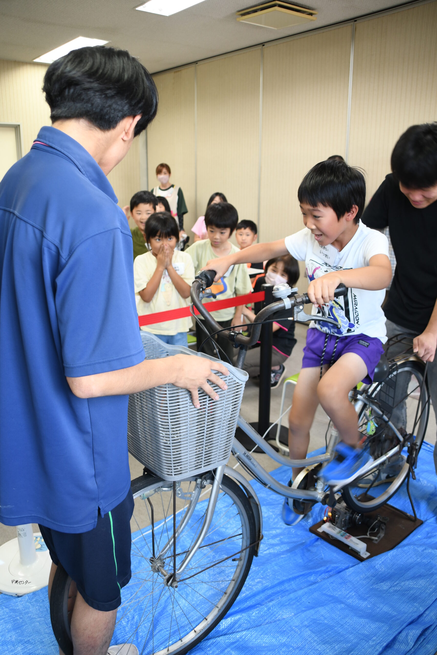 夏の思い出　子どもらに、高校生有志が祭り企画（金ケ崎） 金ケ崎