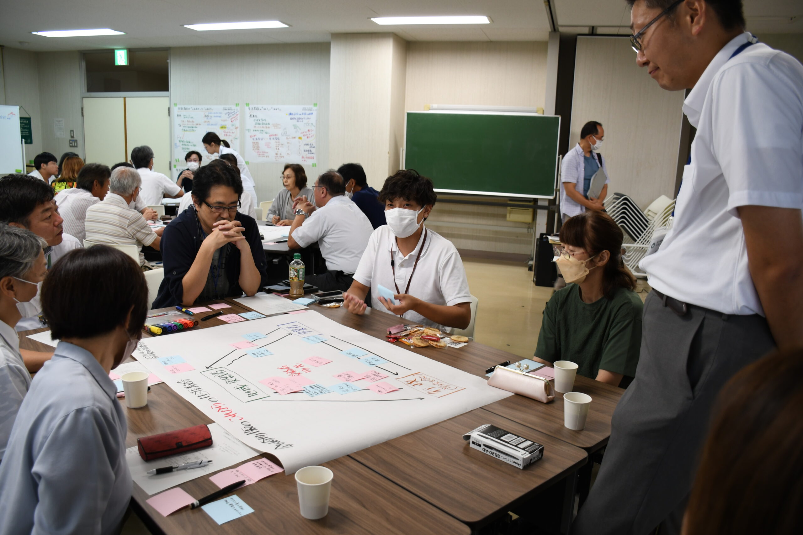 生涯教育“これから”を考える　ＷＳで意見交換（金ケ崎町）