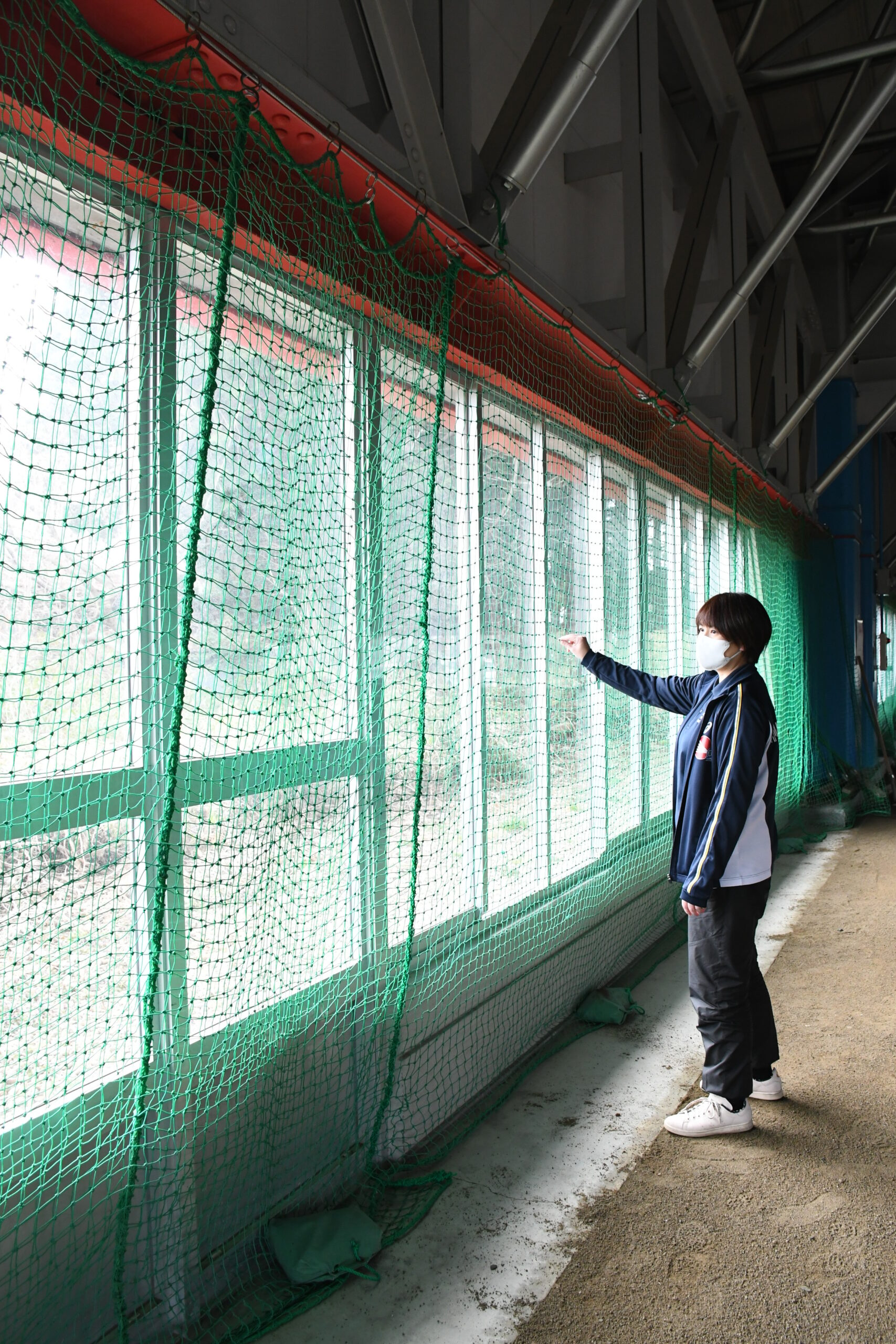 広くスポーツ利用開放（すぱーく胆沢、ゲートボール専用から多目的施設に）