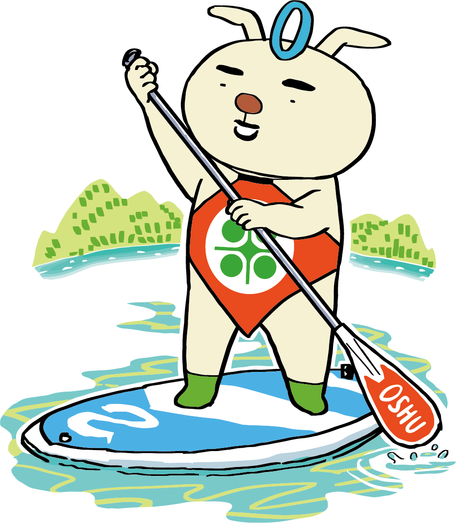 奥州市公式キャラ「おうしゅうたろう」新イラスト追加、魅力発信