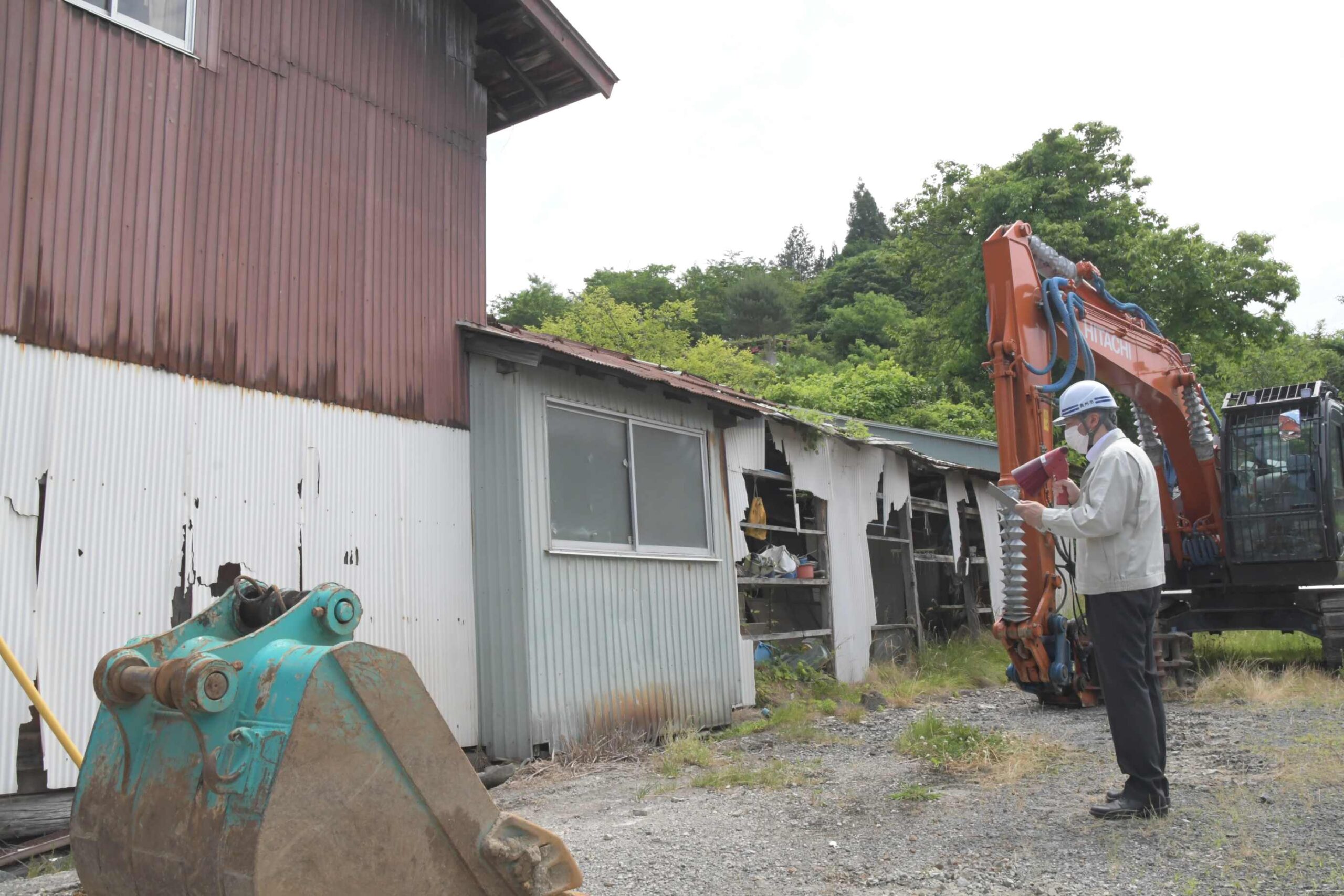 特定空き家解体　奥州市初の行政代執行（江刺米里）