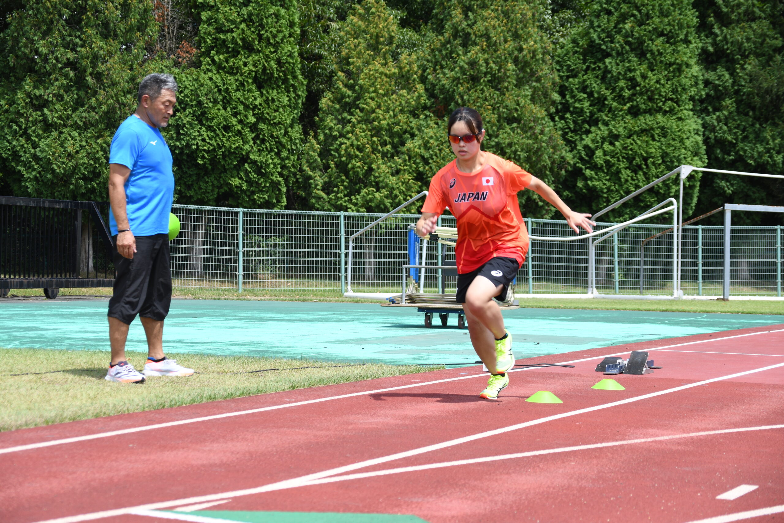 今野桃果選手（水沢） 夢の舞台へ駆ける デフリンピック陸上競技出場へ