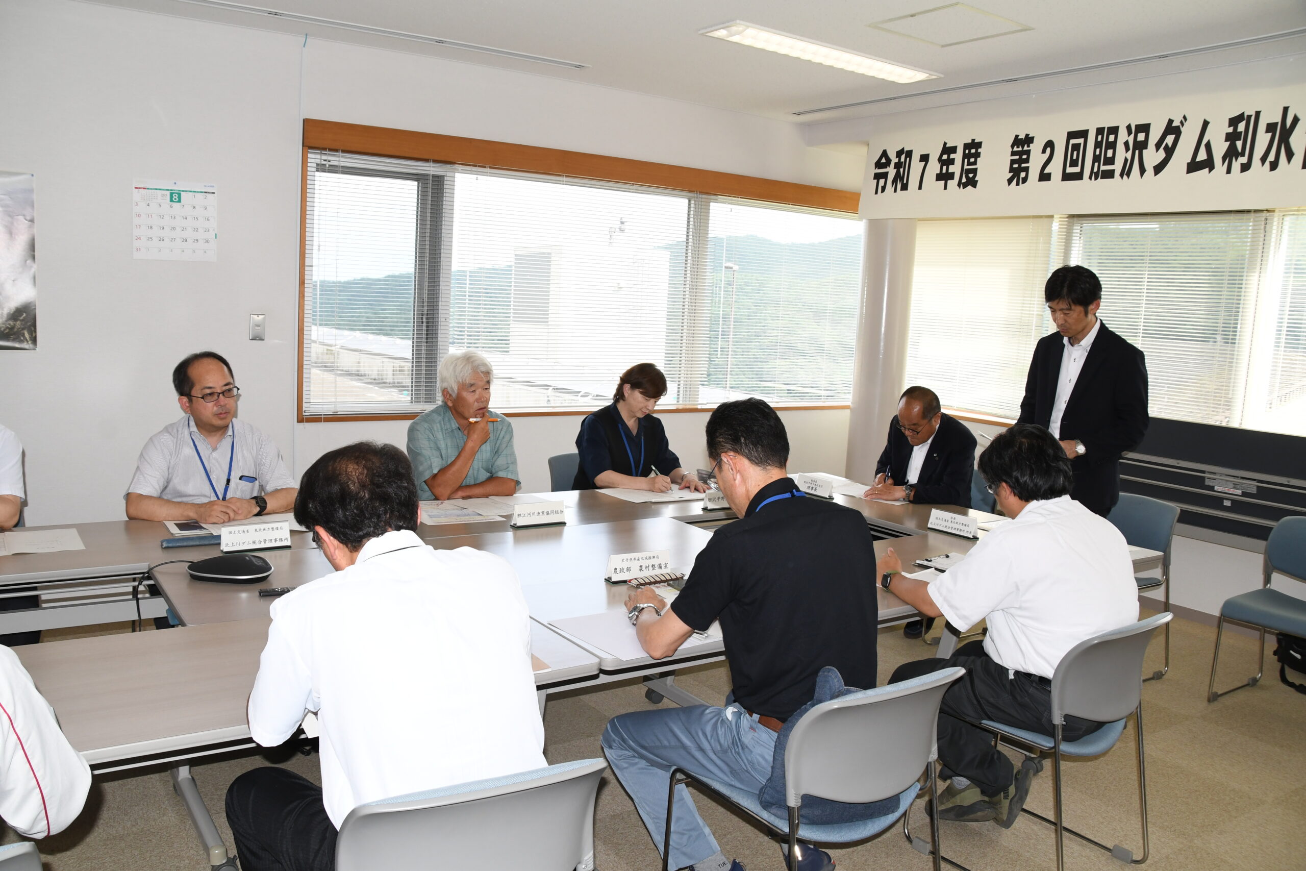 水道水は継続供給　胆沢ダム過去最低貯水位を更新　利水協が渇水影響や見通し確認