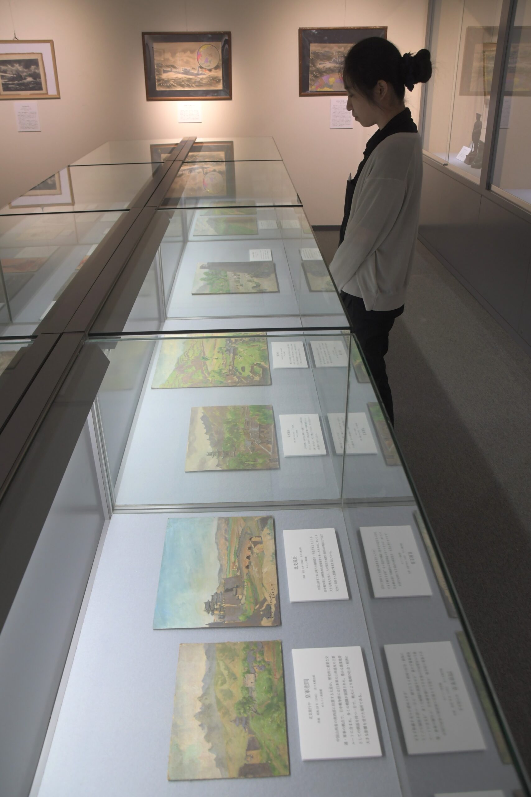 芸術家　戦時下に何思う 絵画や彫刻など60点一堂に企画展（えさし郷土文化館）