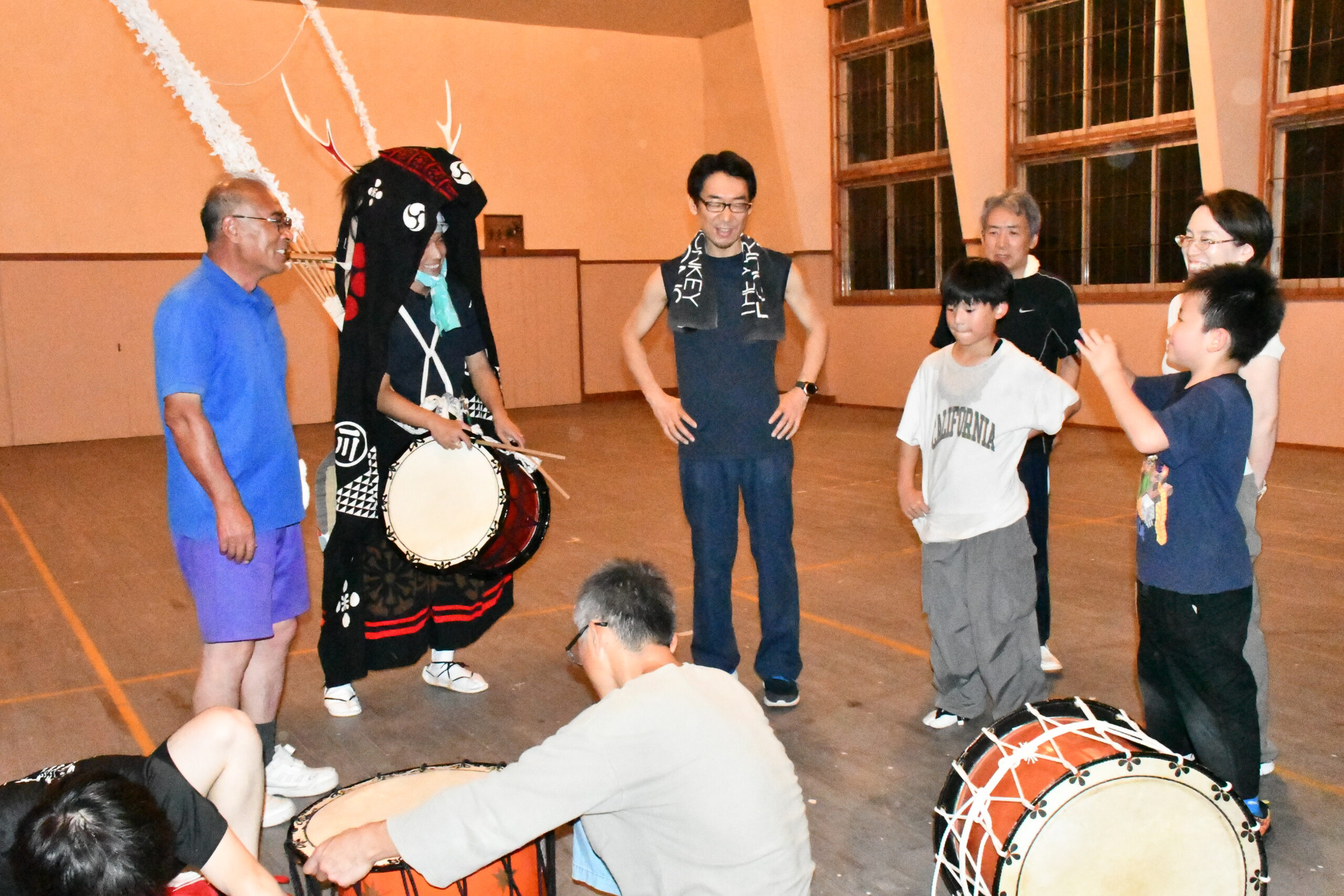 再開から4年、伝統つなぐ次世代躍動（水沢佐倉河の奥野流富士麓行山鹿踊）