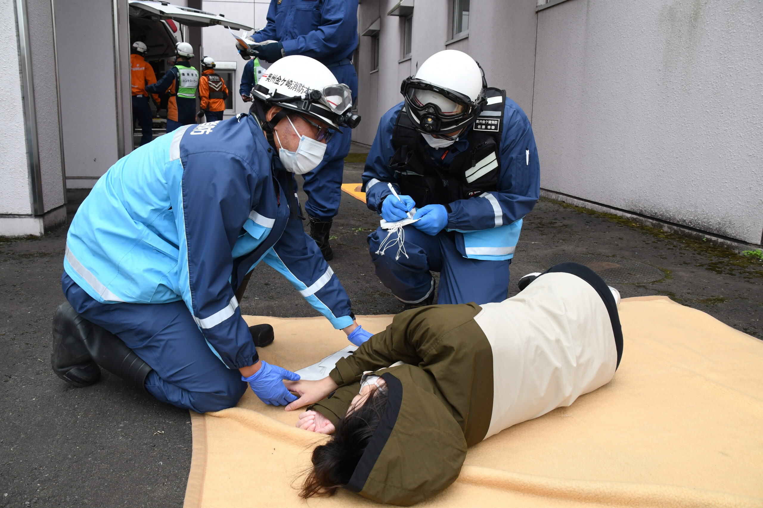 災害救急医療  消防、病院が訓練通じ対応確認（胆江）