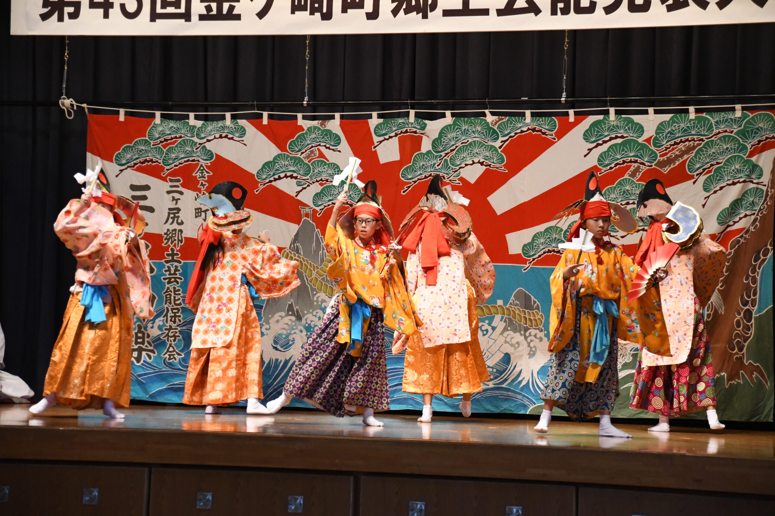 継承に誓い新た 郷土芸能9団体が躍動（金ケ崎町）