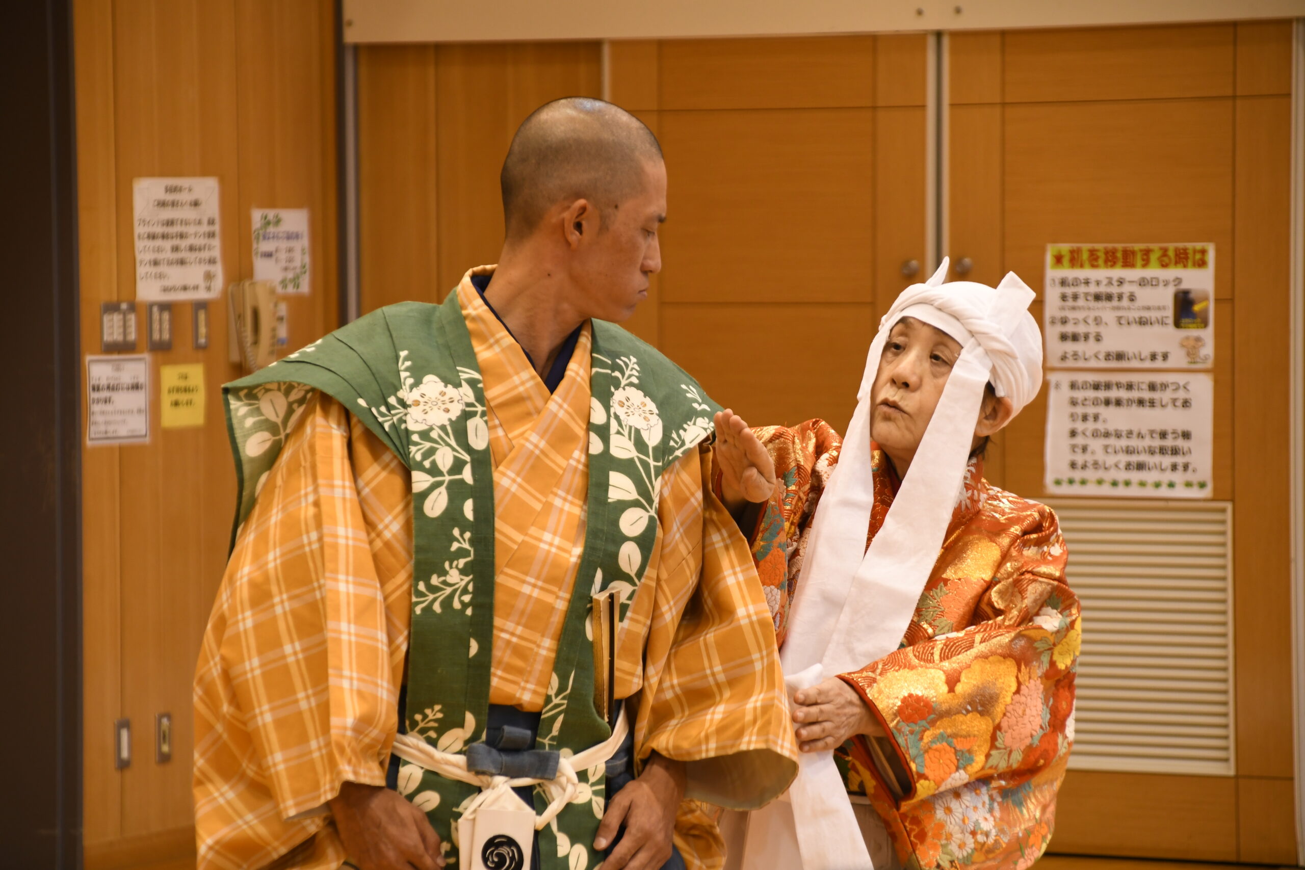 小沢祥子さん（水沢）  思い形にし充実の１２年  「狂言と詩のひととき」終了へ