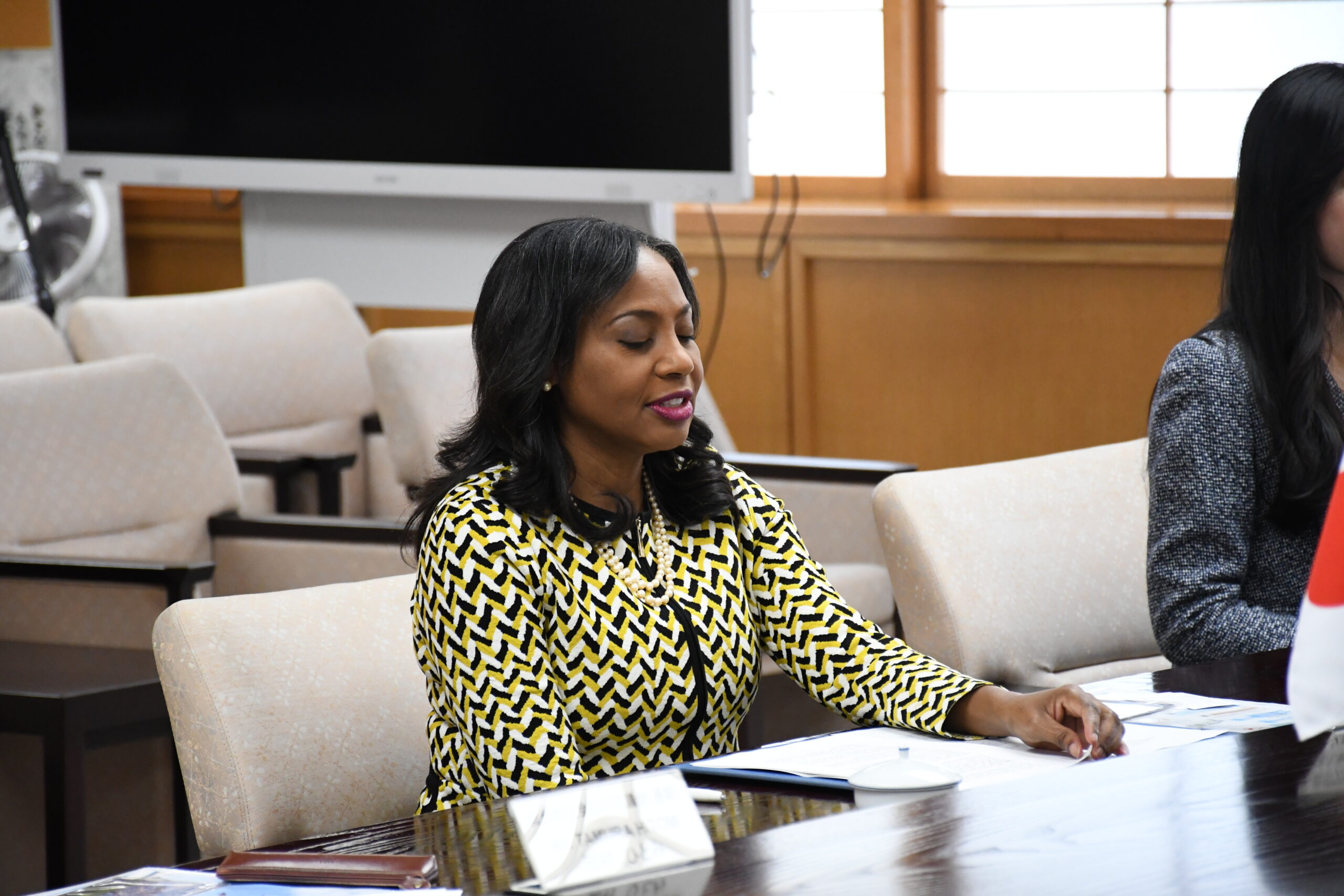 ハリケーン見舞われたジャマイカ大使が知事表敬　復興手法「取り入れたい」