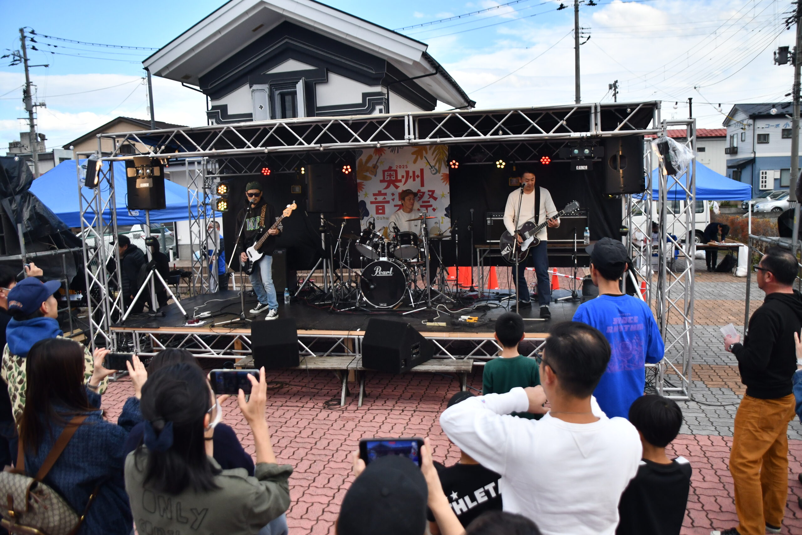 市街地に活気呼び込む 奥州商議所青年部、音楽祭を初開催