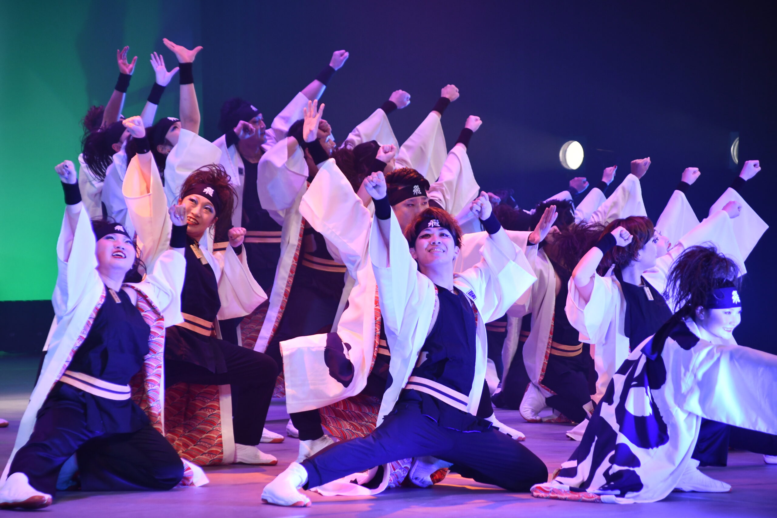 胆沢拠点のよさこいチーム「飛勇凛」 演舞彩る郷土愛 20周年感謝祭盛大に