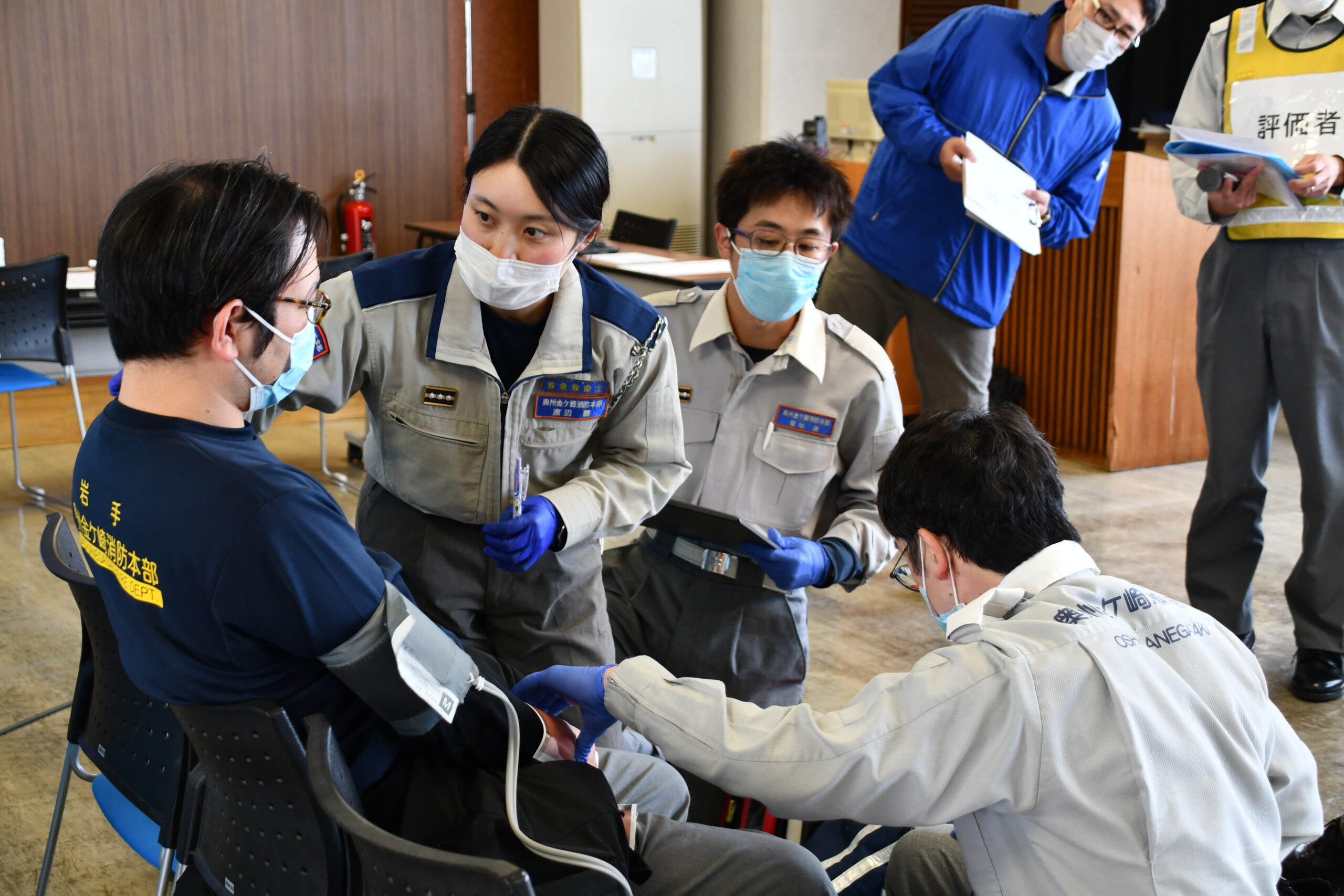 現場対応の力磨く  救急隊長対象に研修（奥州金ケ崎消防本部）