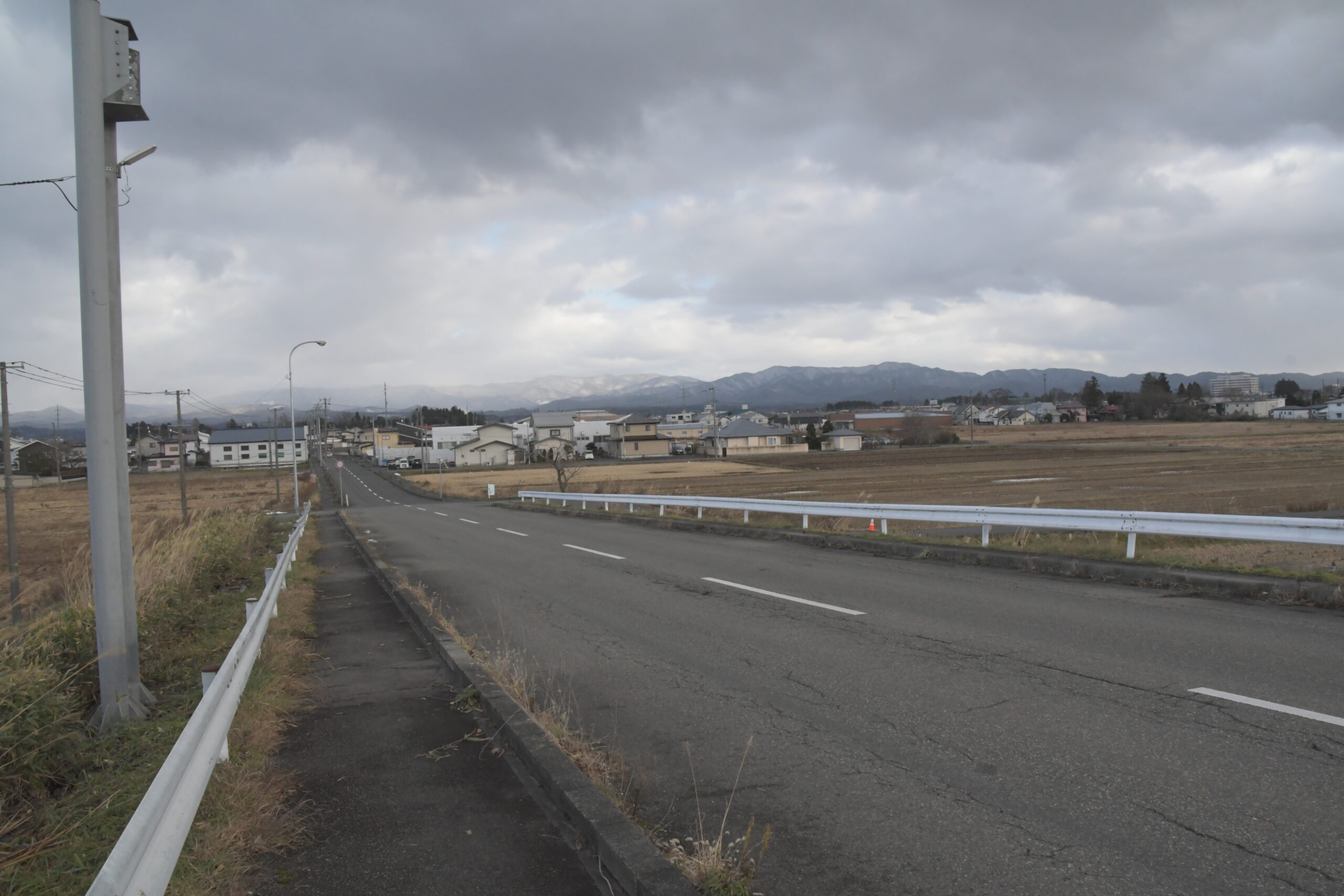 緯度観測所光学観測の名残り撤去（水沢の東北道・板谷橋）