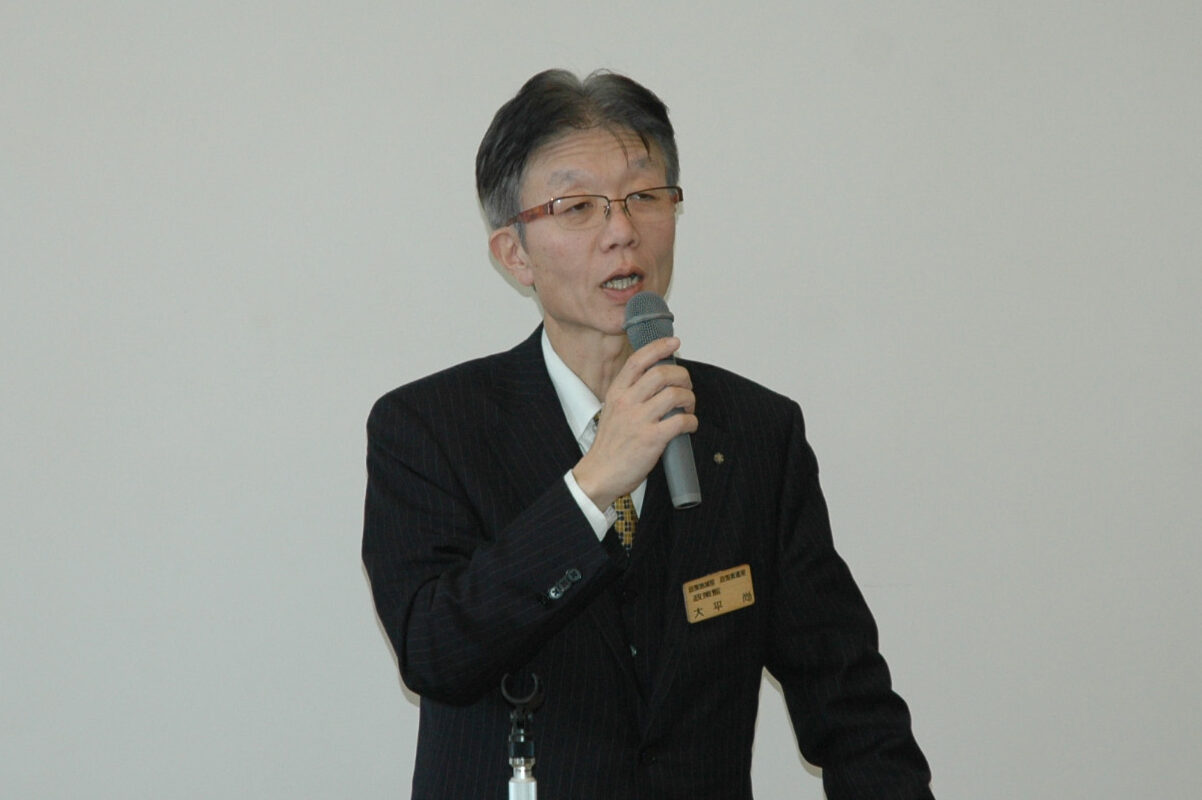 東北復興へILCを（大平・岩手県政策監が水沢で講演）