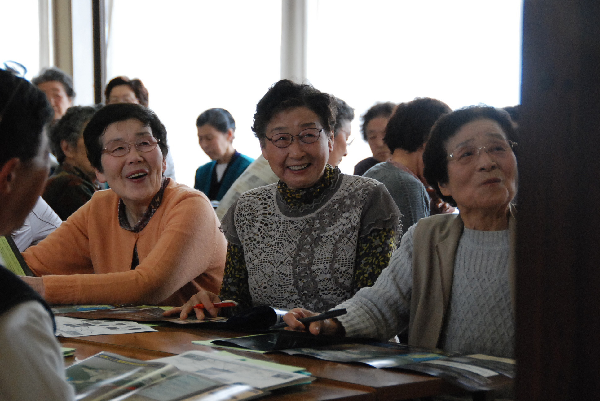 古里の未来に夢（水沢の福原老人クラブ、講師招きILC勉強会）