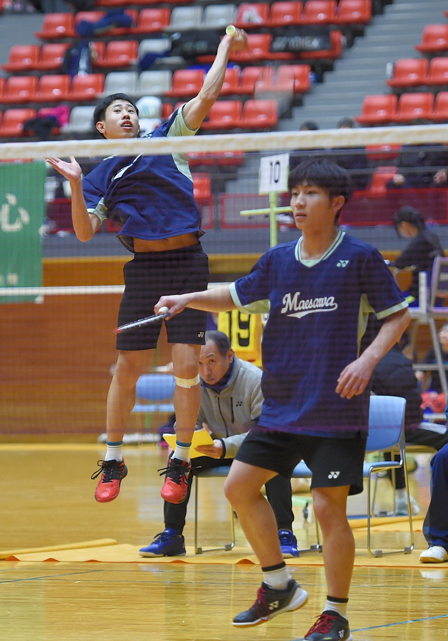 ◎スポーツHP版＝1/15付　県高校選抜バドミントン大会など