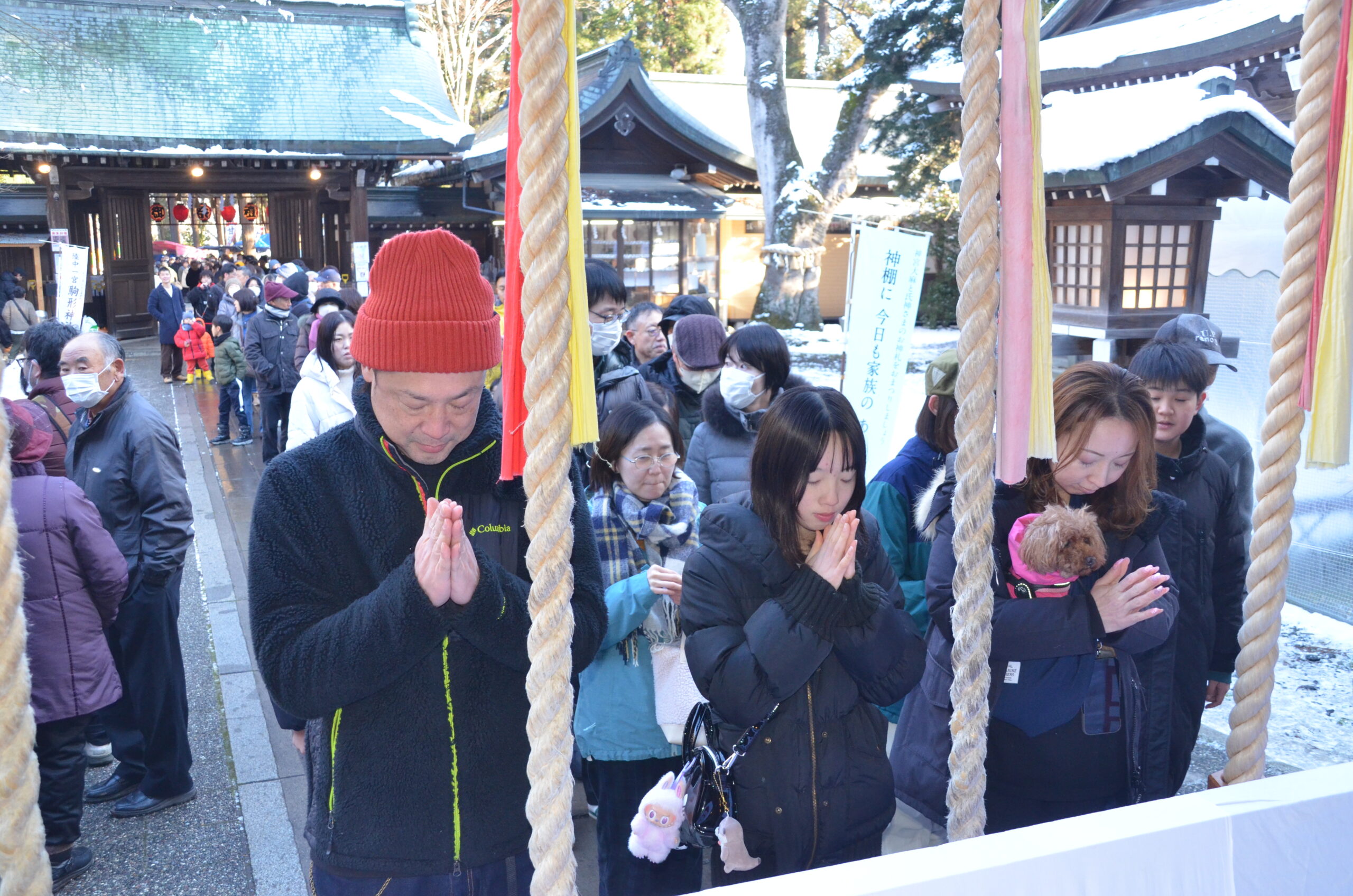 一年に願い込め初詣（胆江）