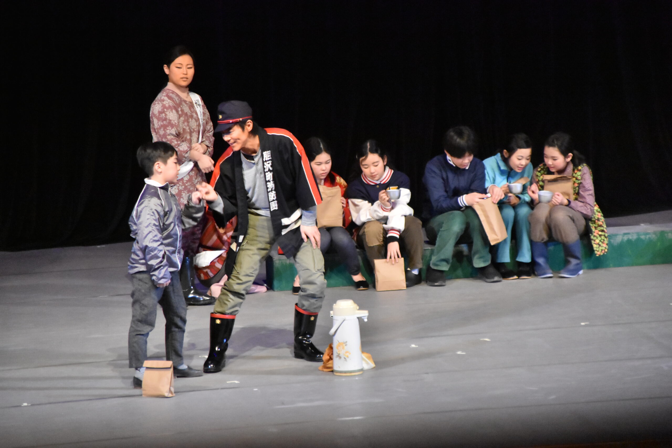 第４０回奥州胆沢劇場「しるし半纏」節目の舞台　感動包む