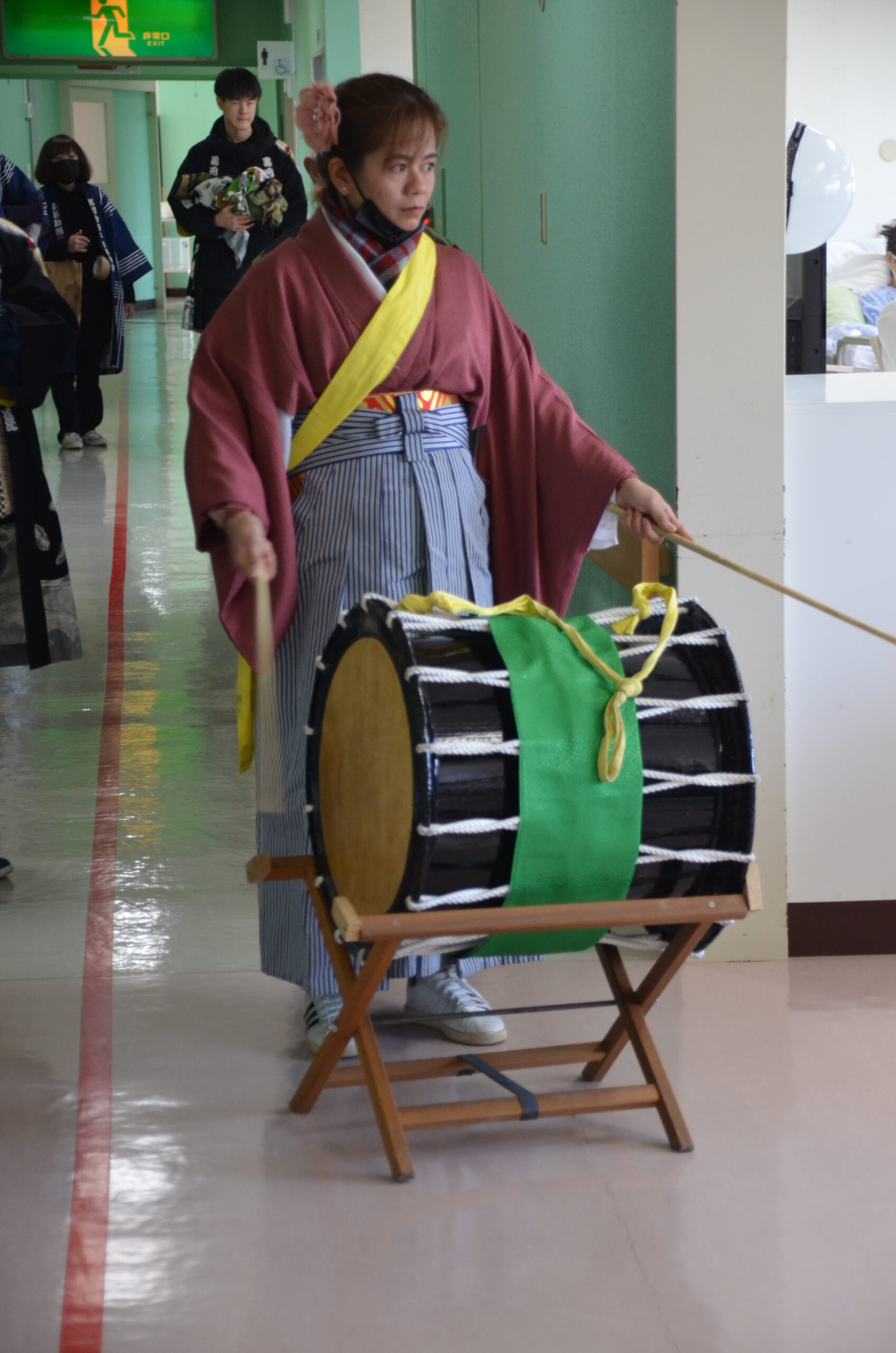 地域に安寧　運ぶ門付け、伝統の黒田助獅子舞（水沢羽田町）