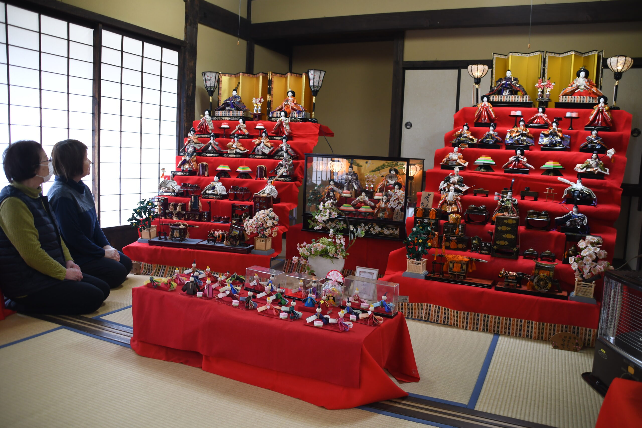 金ケ崎要害で雛祭り、スタンプラリーも実施（来月3日まで）