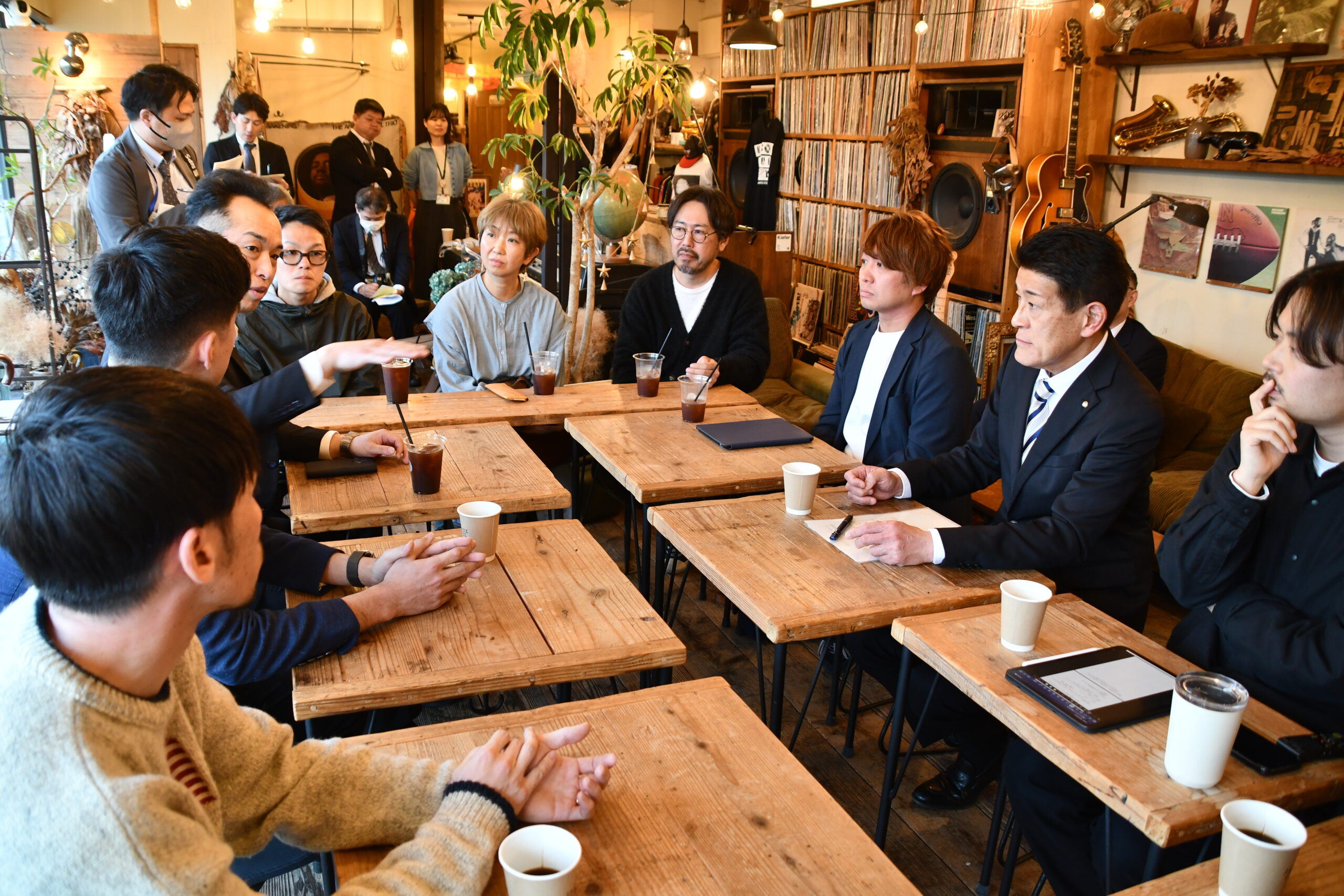 市長と市民の「奥州ミーティング」 対話型まちづくり推進 年３０回開催へトライアル