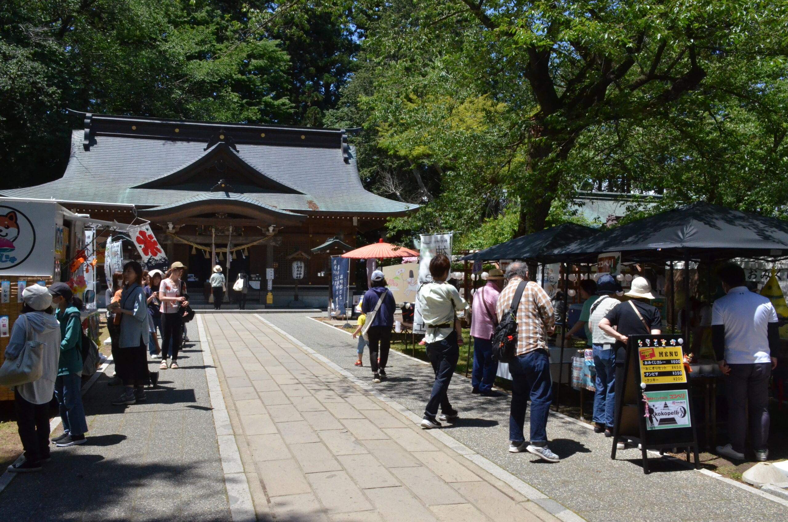 人、もの　織りなす魅力   奥州市内３カ所でマルシェにぎわう
