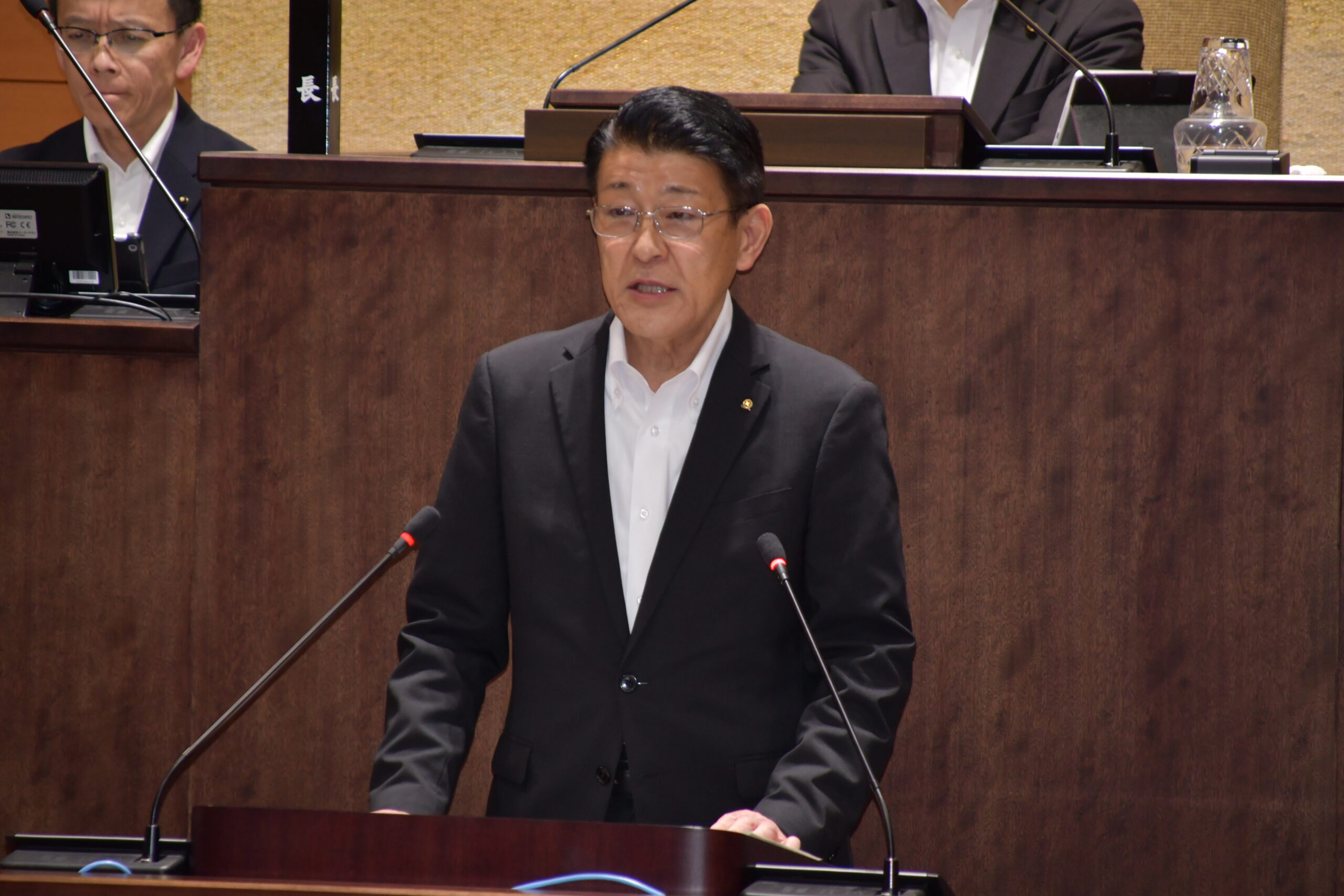 市発展へ「対話型まちづくり」 郷右近市長が施政方針（奥州）