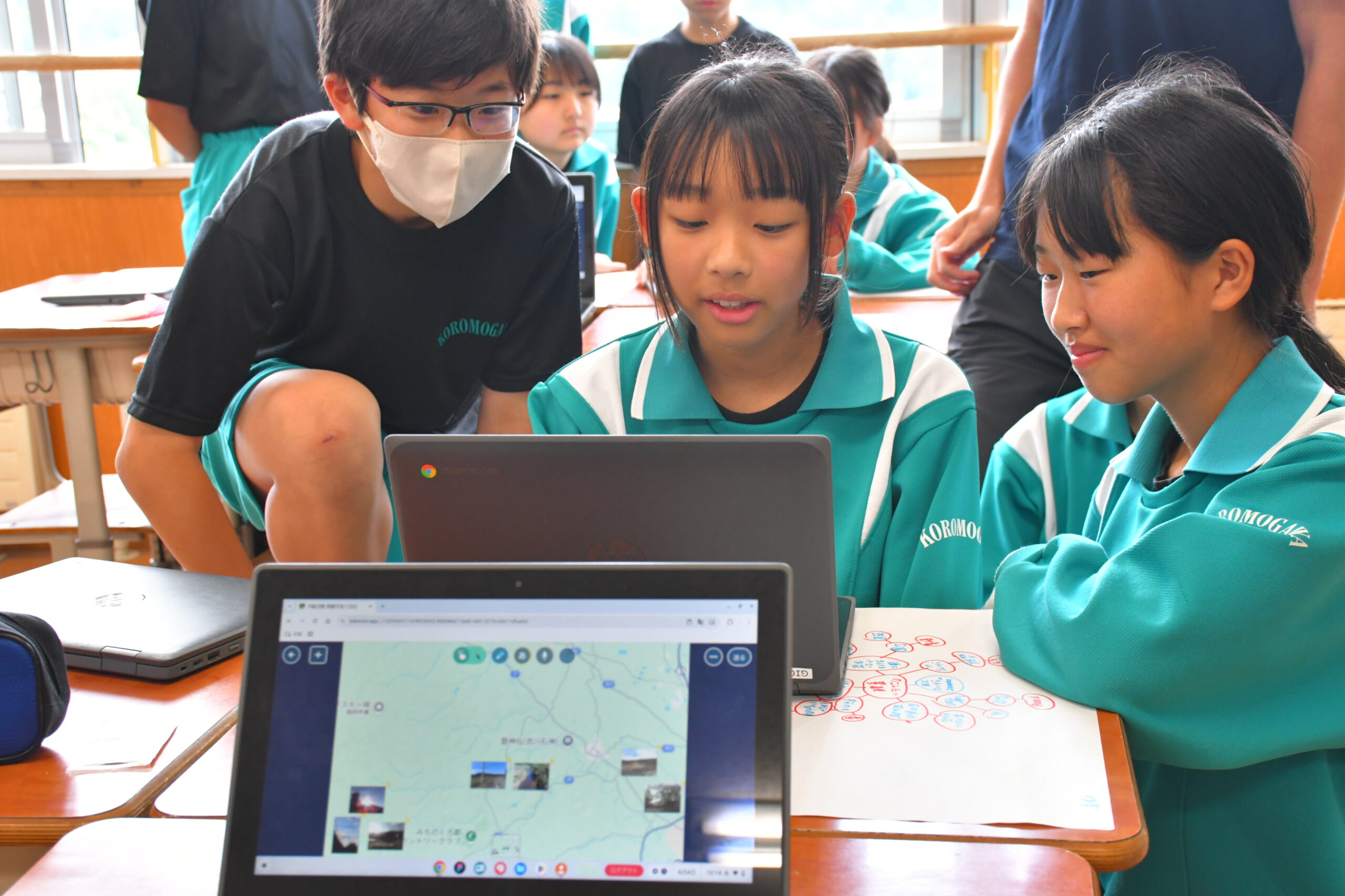 魅力ある風景　未来へ  小中学生が景観学習（衣川）