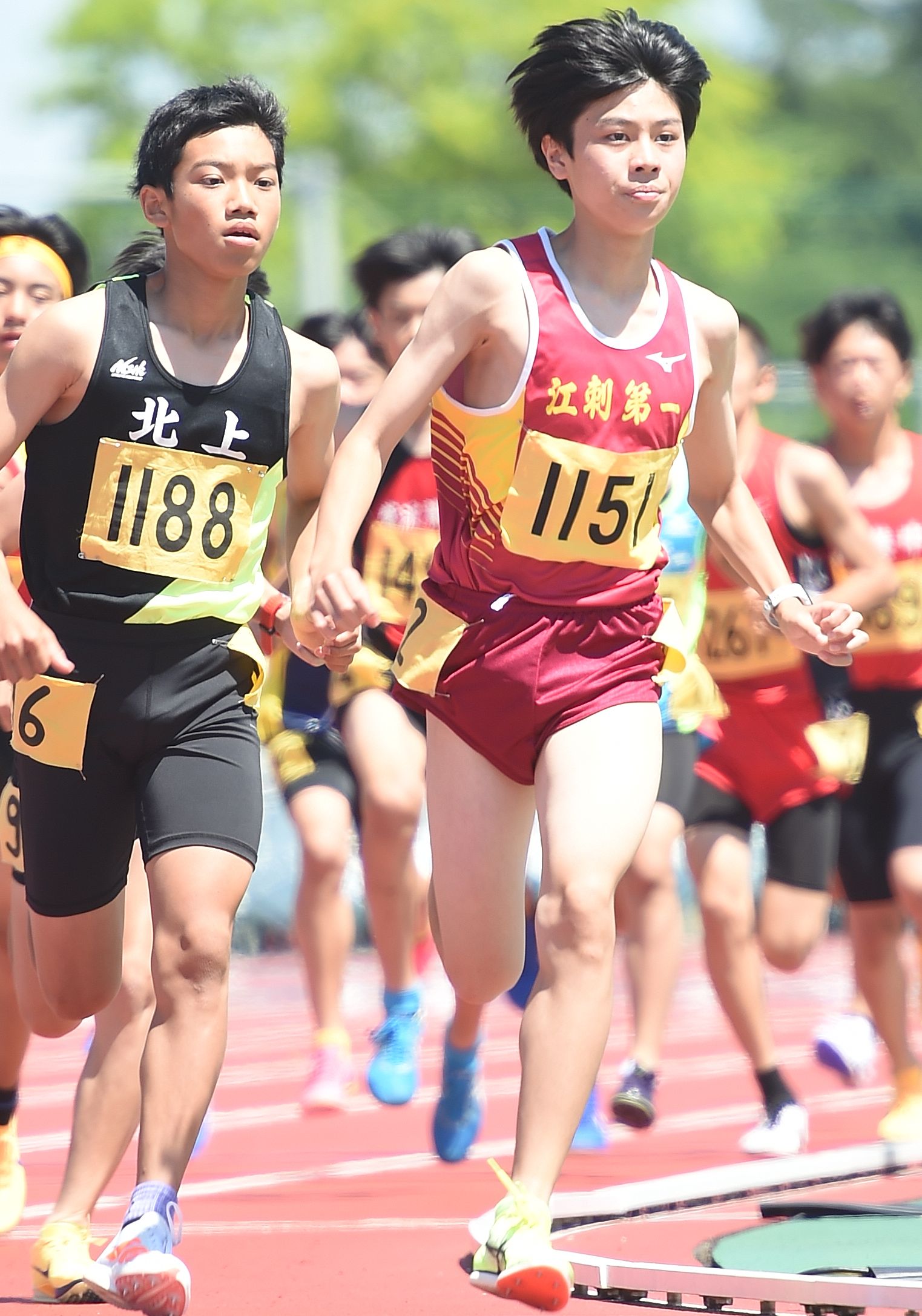 ◎スポーツHP版＝7/2付　県中学通信陸上　など