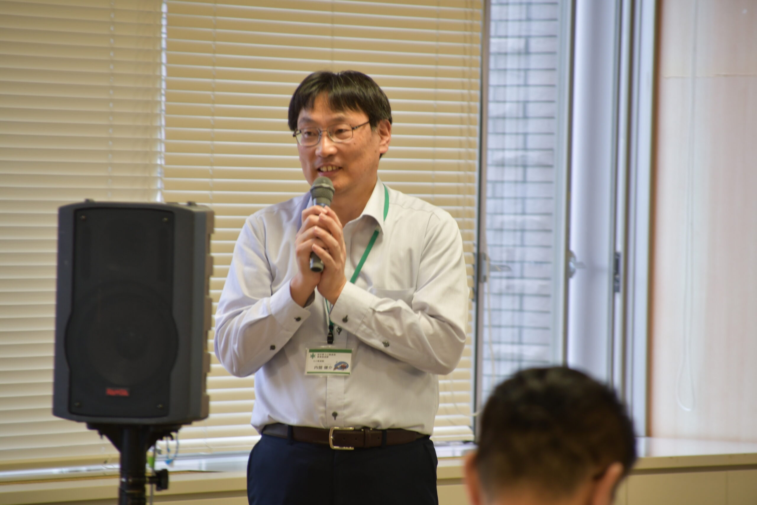 ILC計画 「国民的な機運醸成」重要、内舘氏（県推進監）が江刺で講演