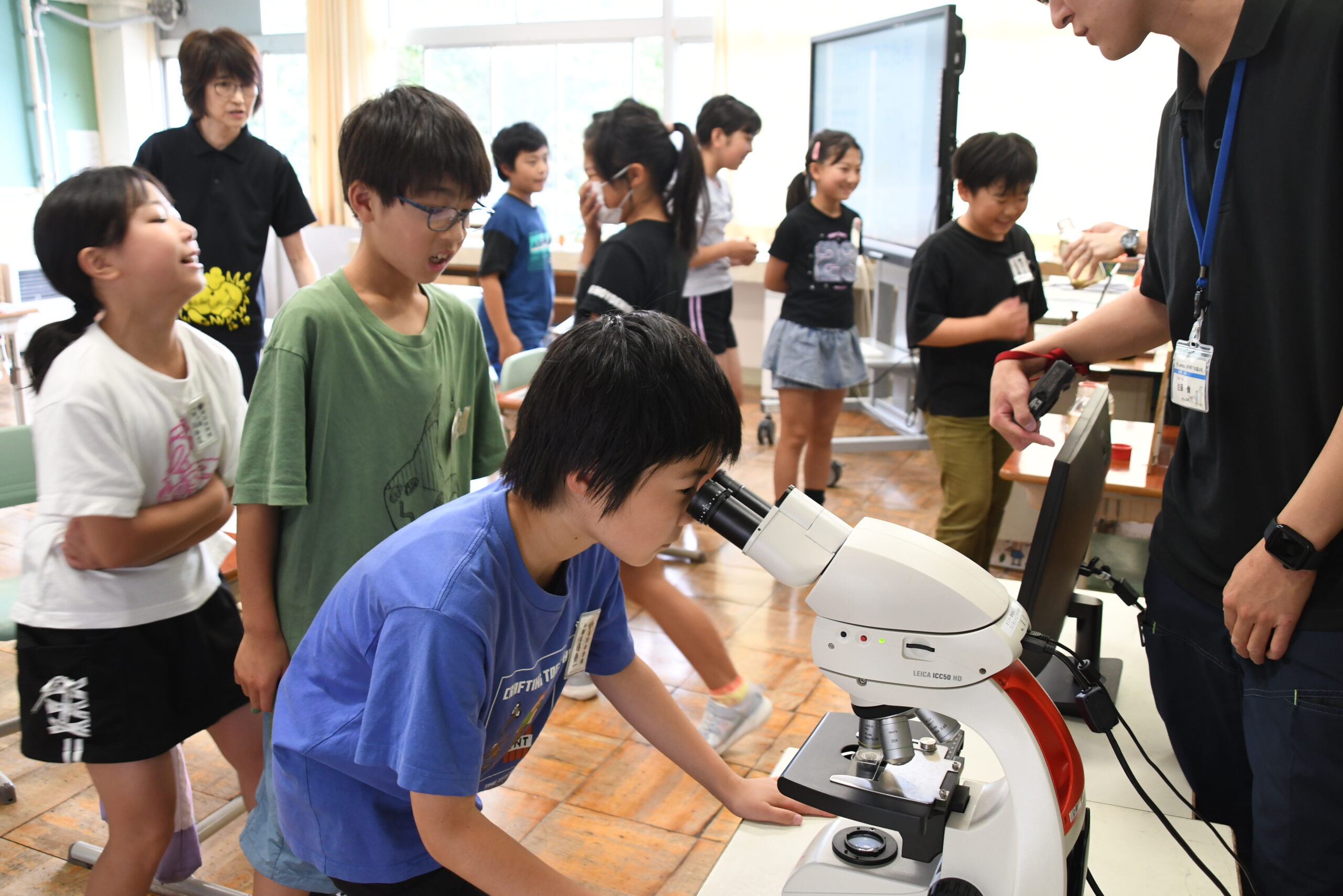 下水処理って奥深い！  衣川小で出前講座（県）
