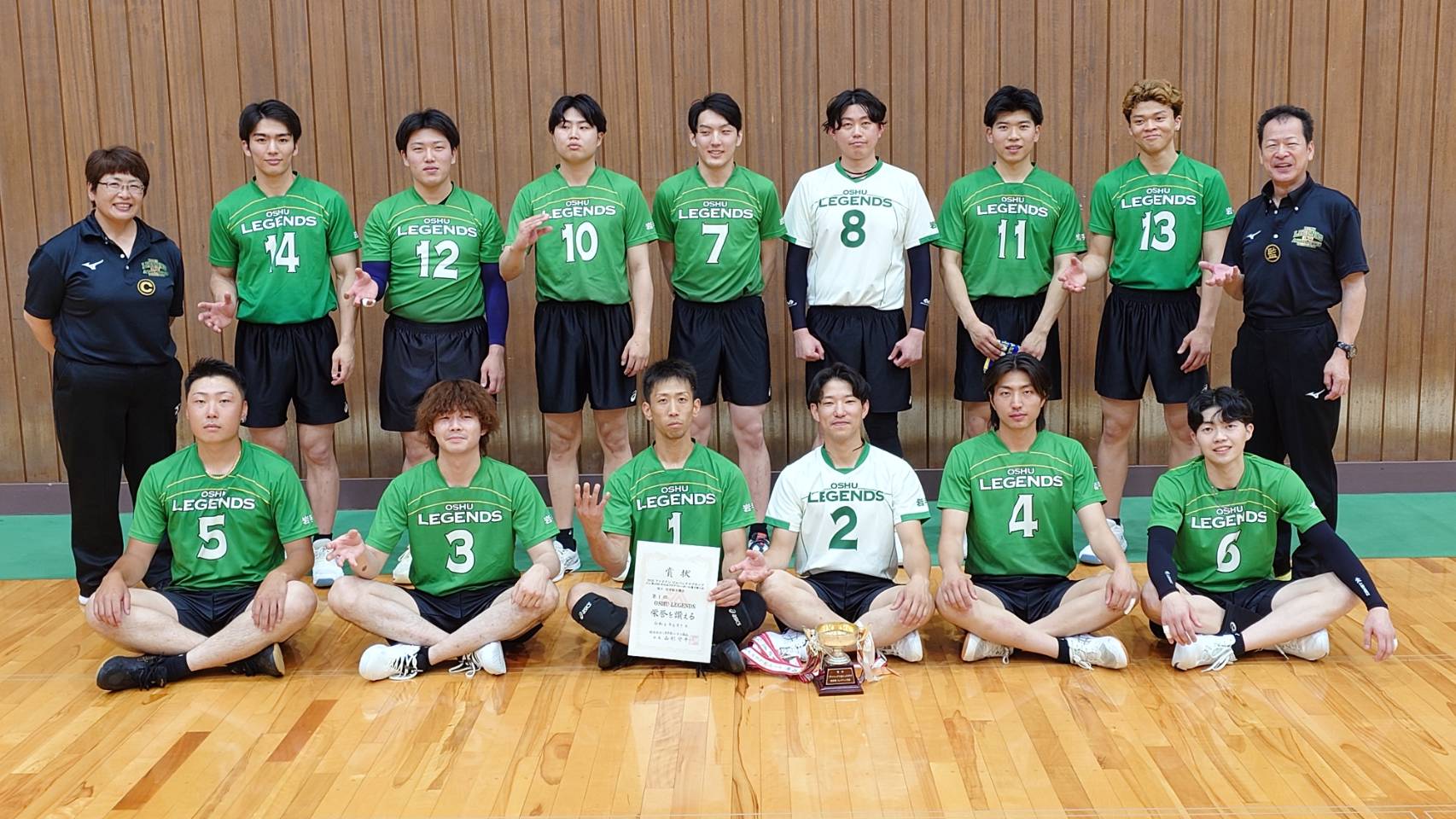 ◎スポーツHP版＝8/6付　全日本バレークラブ選手権にOSHU LEGENDS出場など