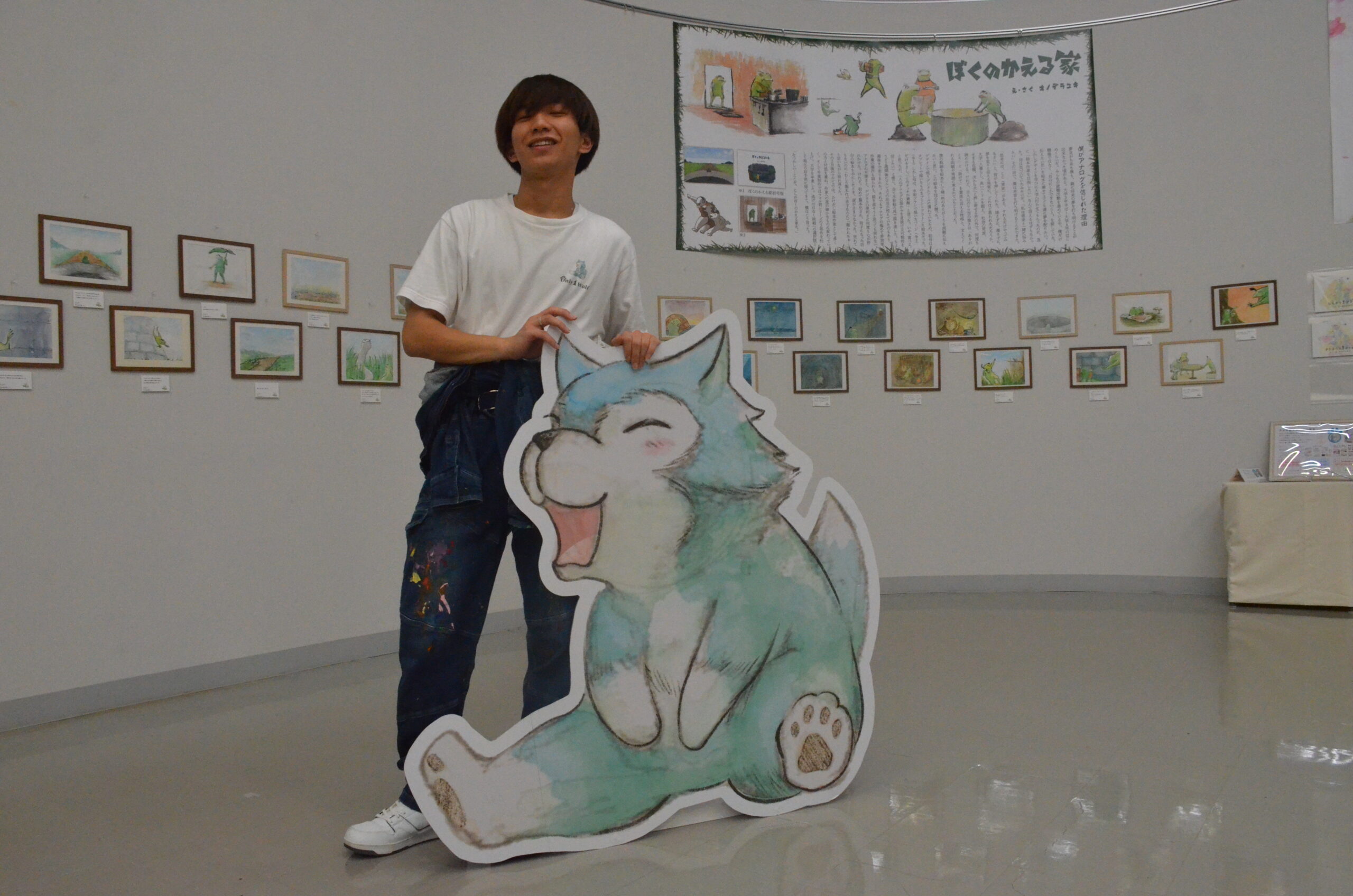 広がる絵本作家おのでらゆきの世界　歩み振り返る原画展（水沢）