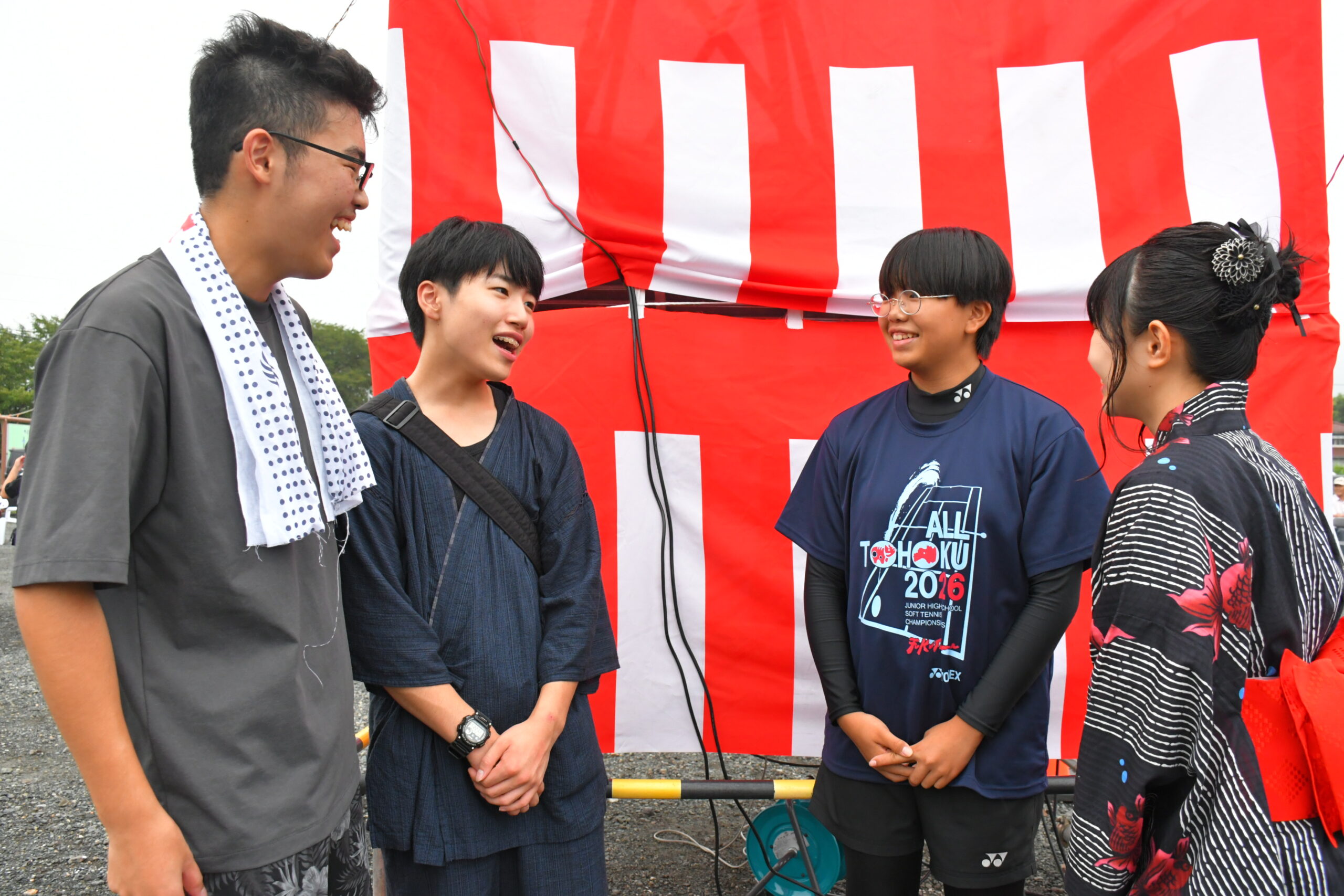 愛宕の“自慢”たくさん   花火とともに見つめる（胆沢）