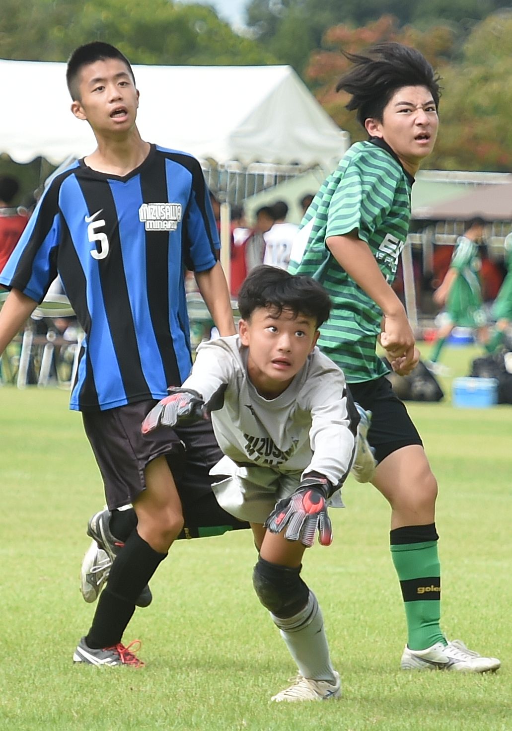 胆江地区中学校新人大会　グラフ（その１）
