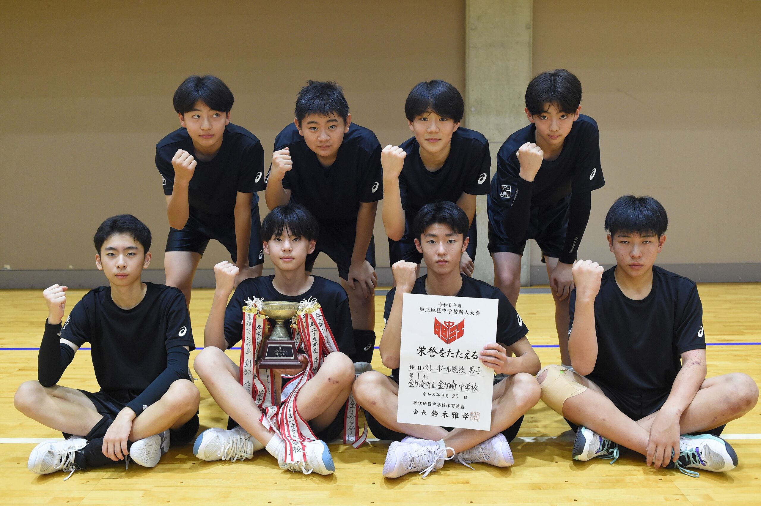 胆江地区中学校新人大会　グラフ（その2）