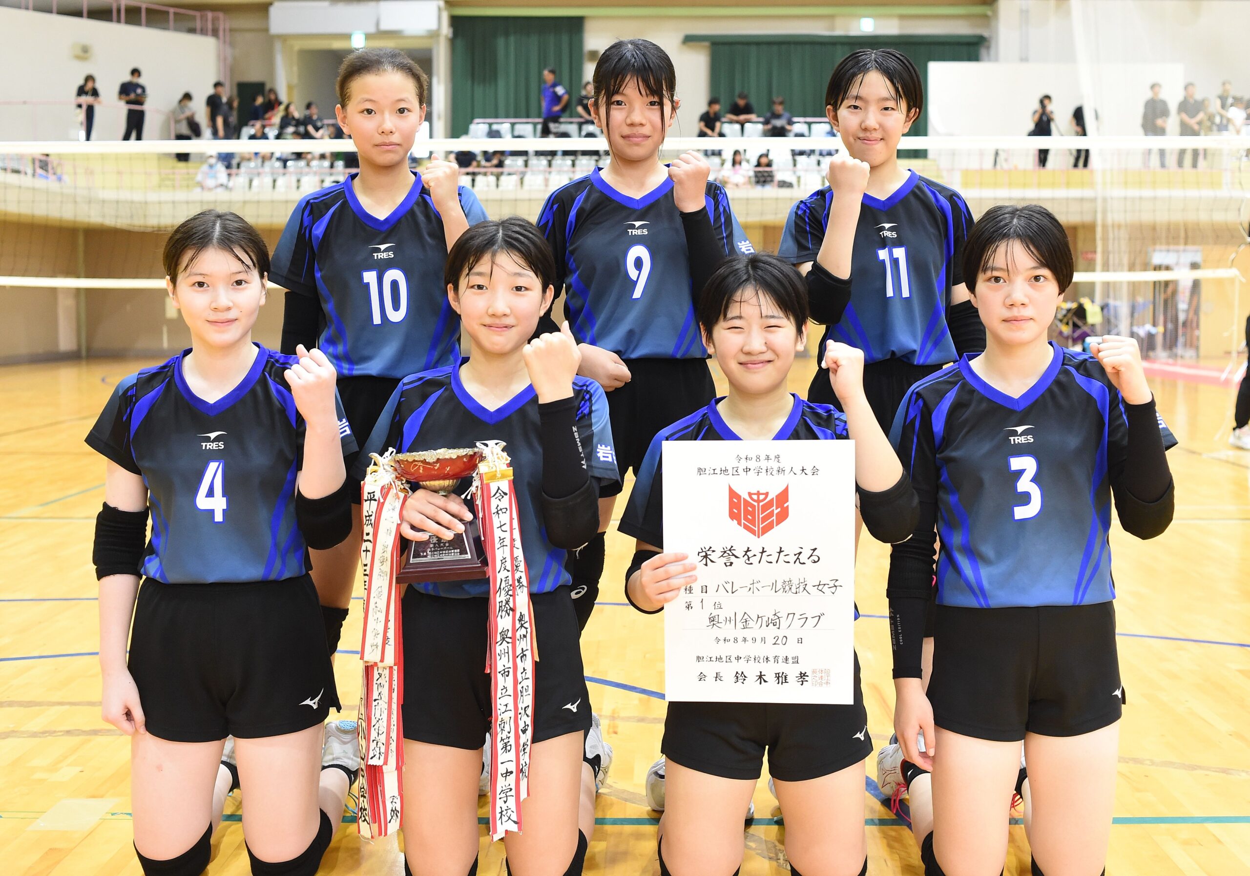 胆江地区中学校新人大会　グラフ（その2）