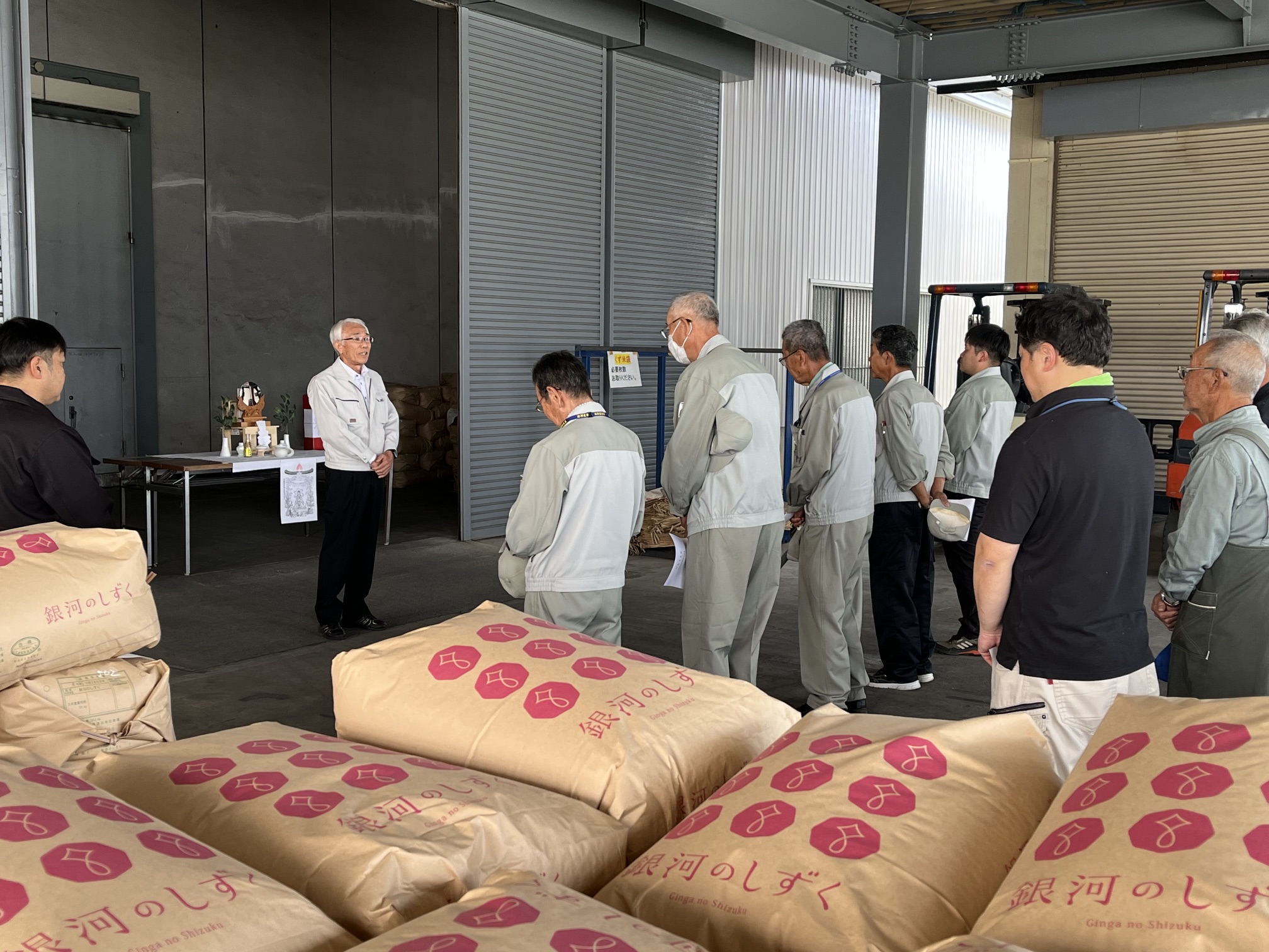 収穫期迎え本年産米の検査着々（胆江2JA）