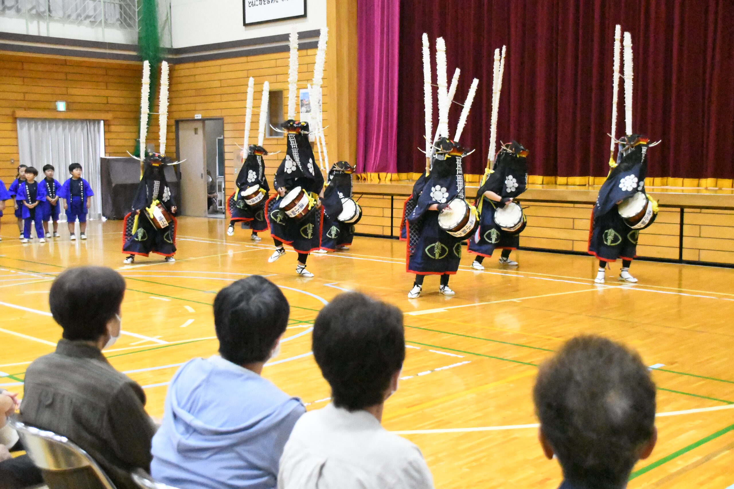 郷土芸能息づく地域　誇りに、ひがし小児童ら演舞演奏（江刺）