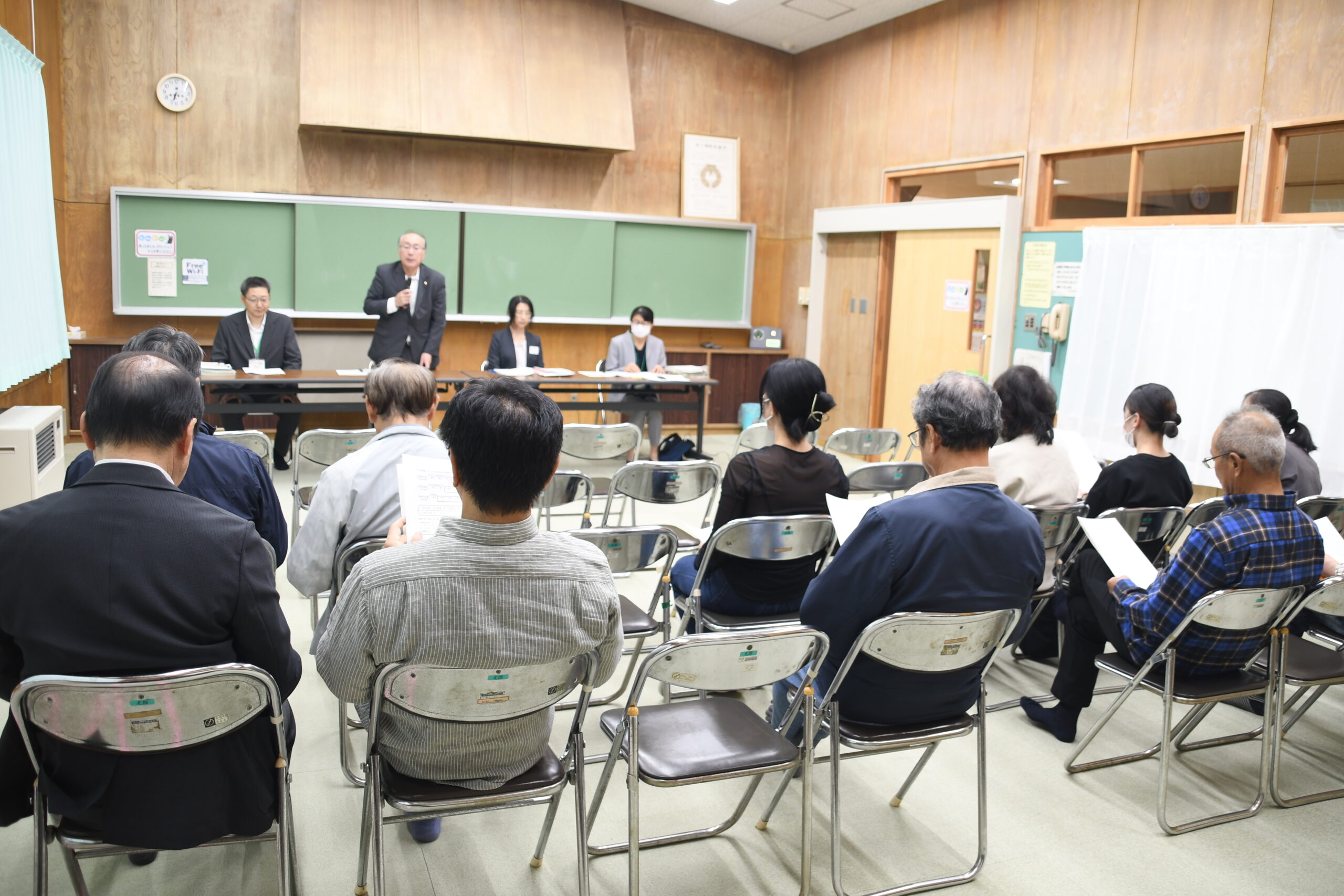 六原幼稚園の閉園１年延期 変更方針案に異論なく