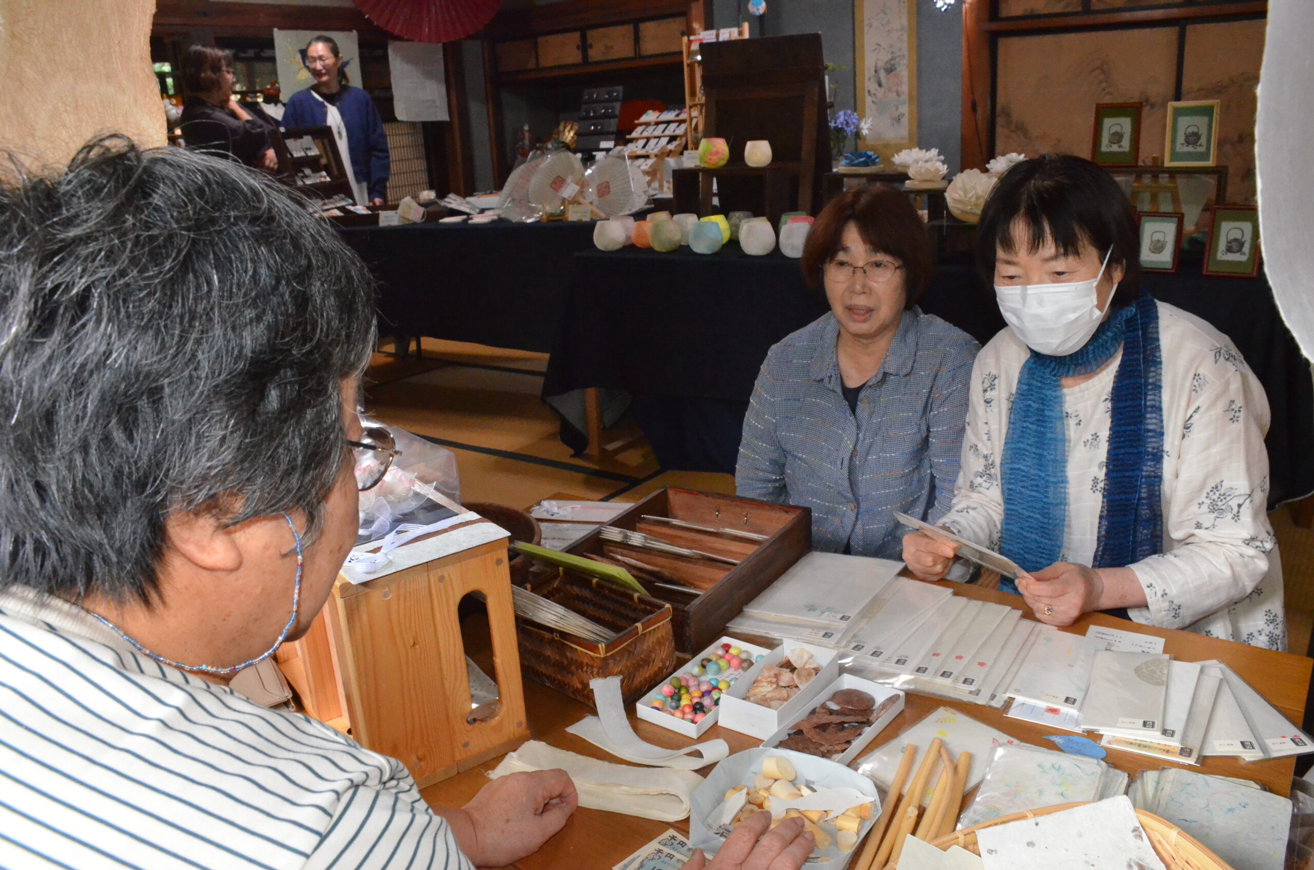 職人伝える和紙の世界　あすまで県内工房参加し展示会（水沢）