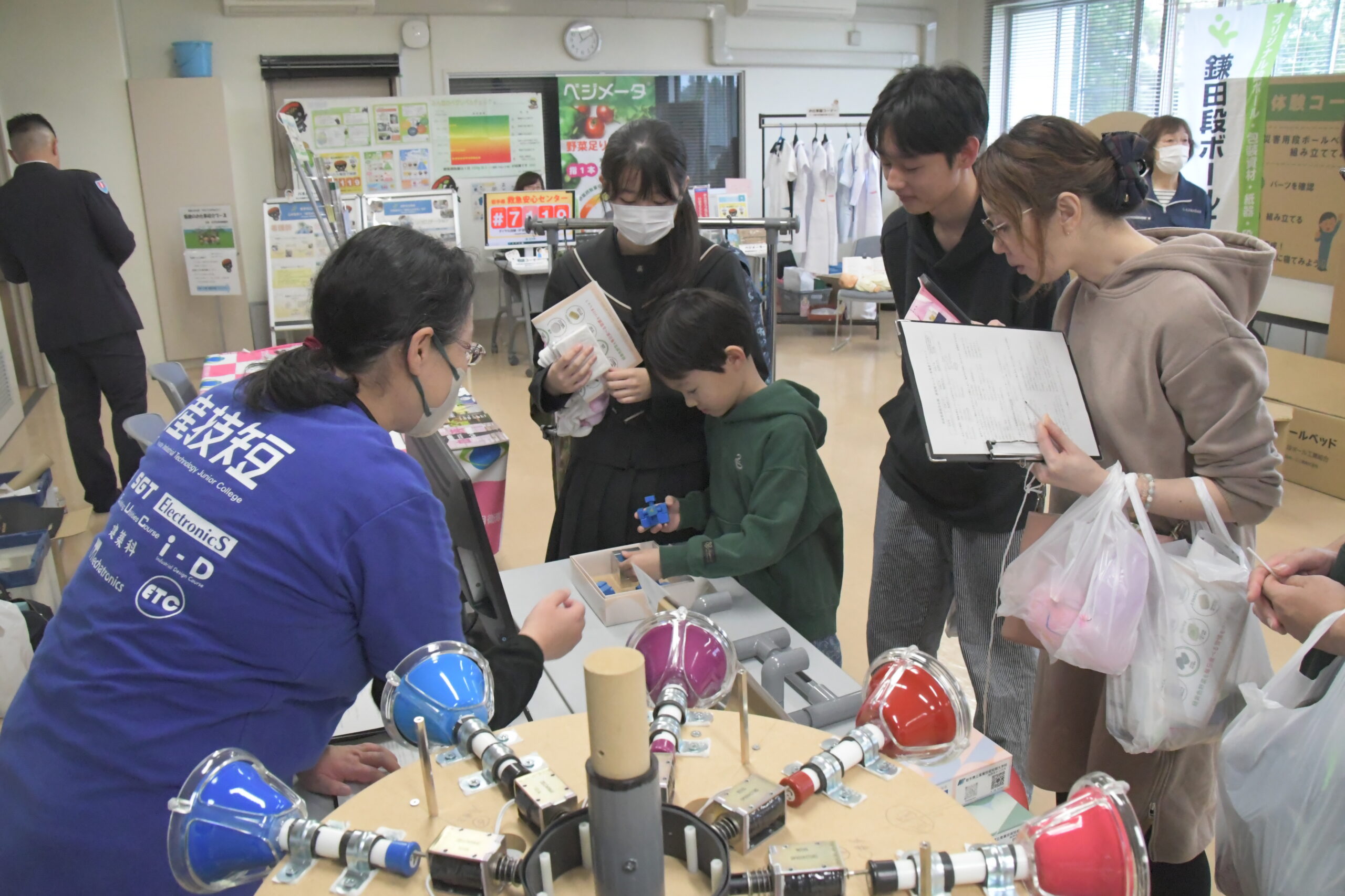 岩谷堂高へ関心高く  文化祭 企業ブースなど初設置