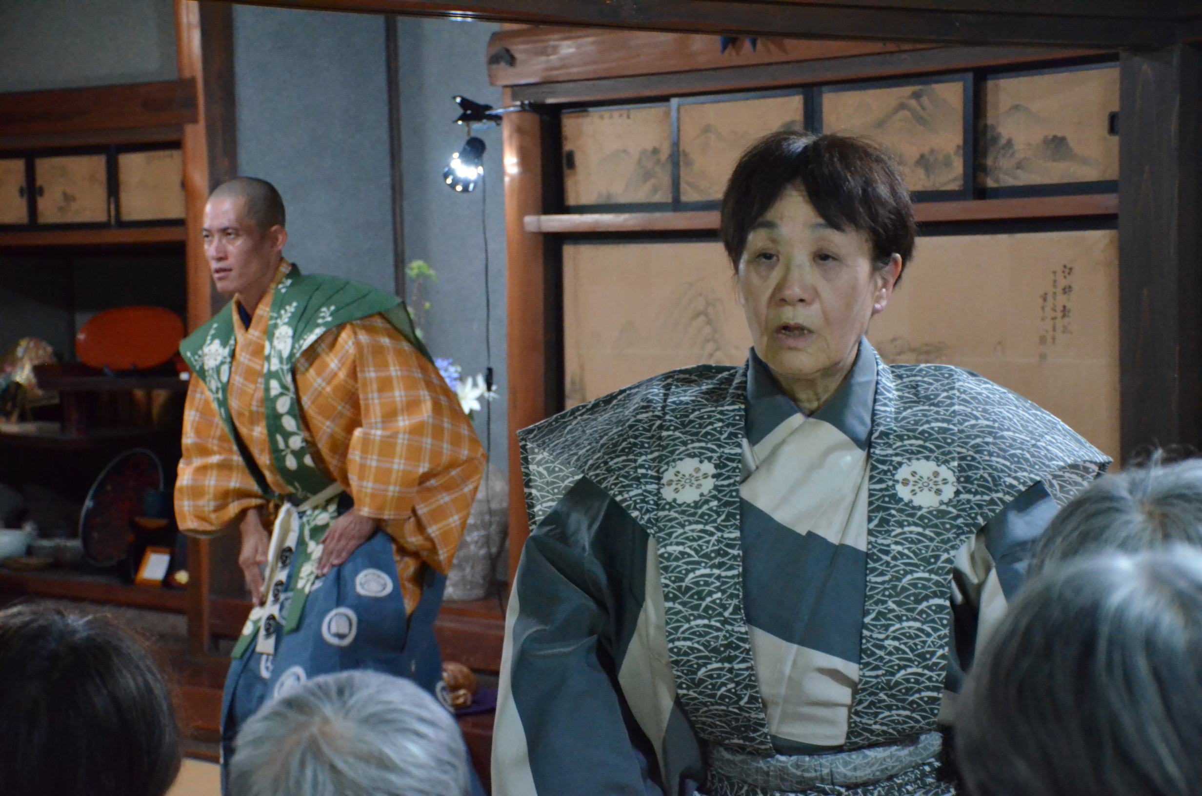 狂言と詩の世界　魅力これからも（水沢の小沢祥子さん）
